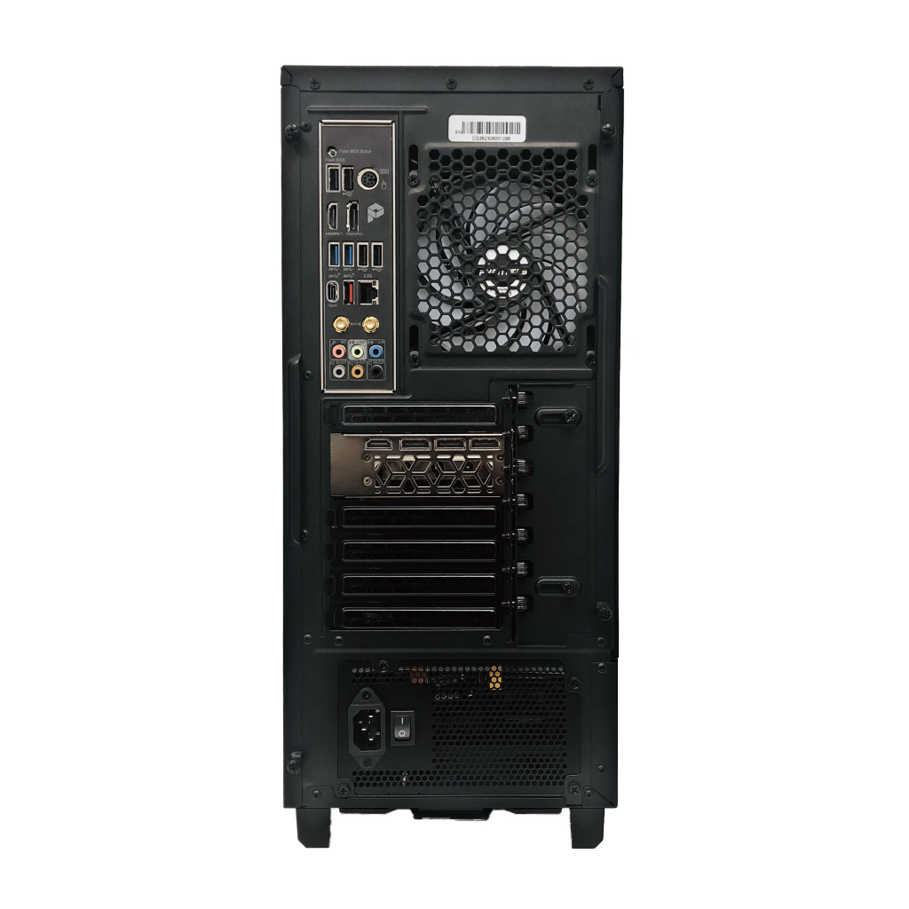 The Guardian Black i7-13700KF 5.8GHz, RTX 4070  12GB, 1TB NVME SSD, 32GB RGB DDR5, 850W PSU