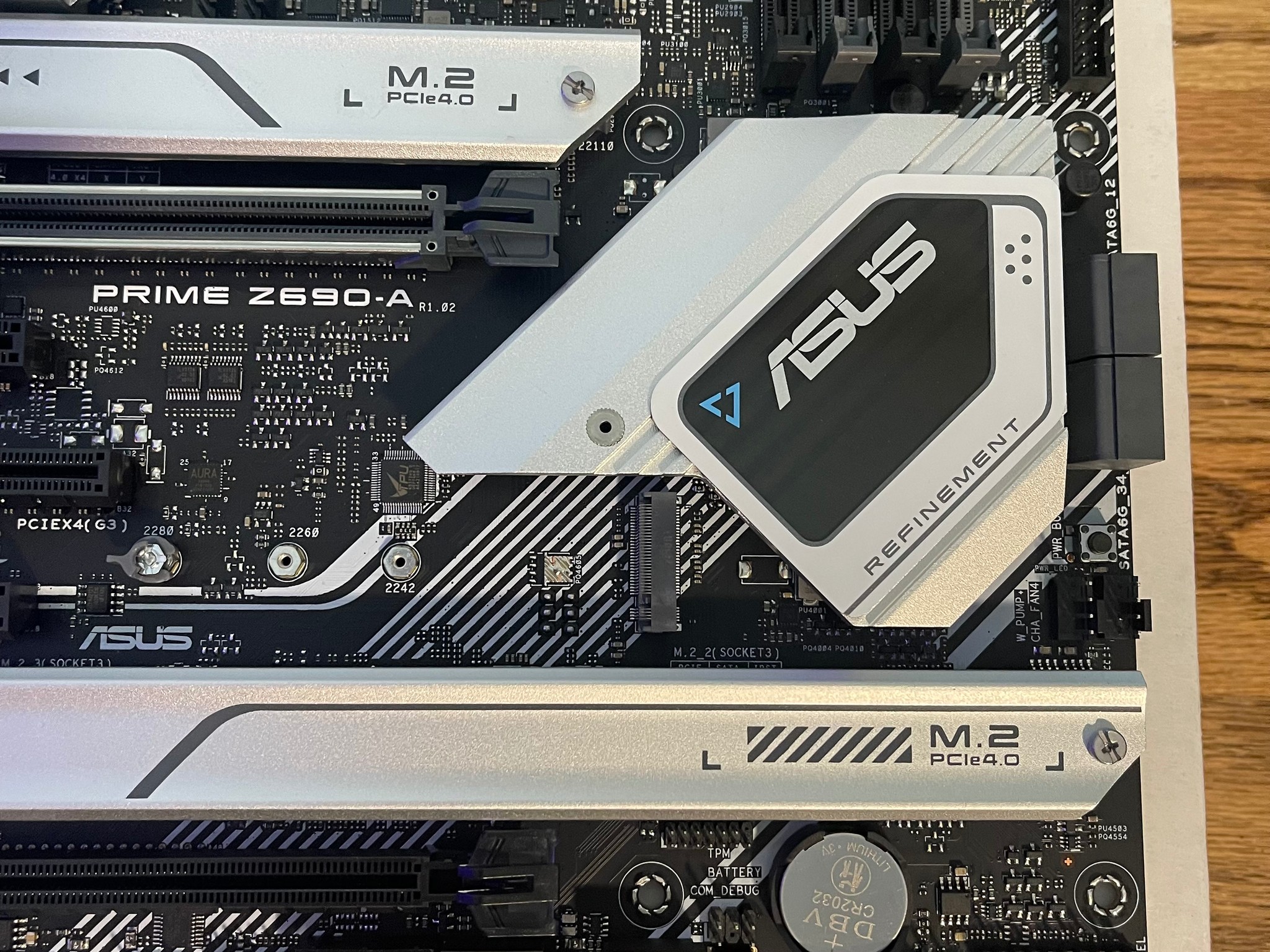 Asus PRIME Z690-A ATX LGA1700 Motherboard Silver/Black