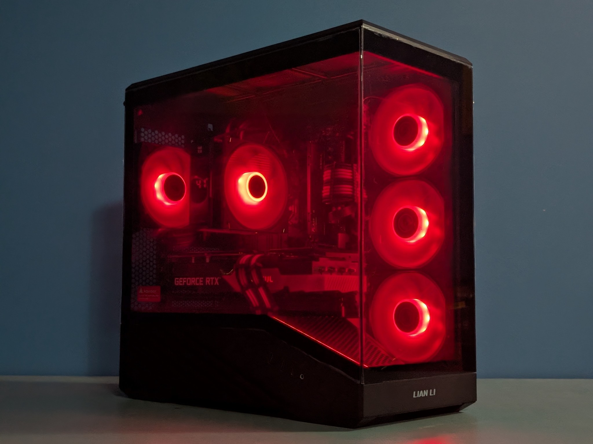 Crimson Apex | RTX 3070 | Ryzen 5 7500F | Red & Black Gaming PC