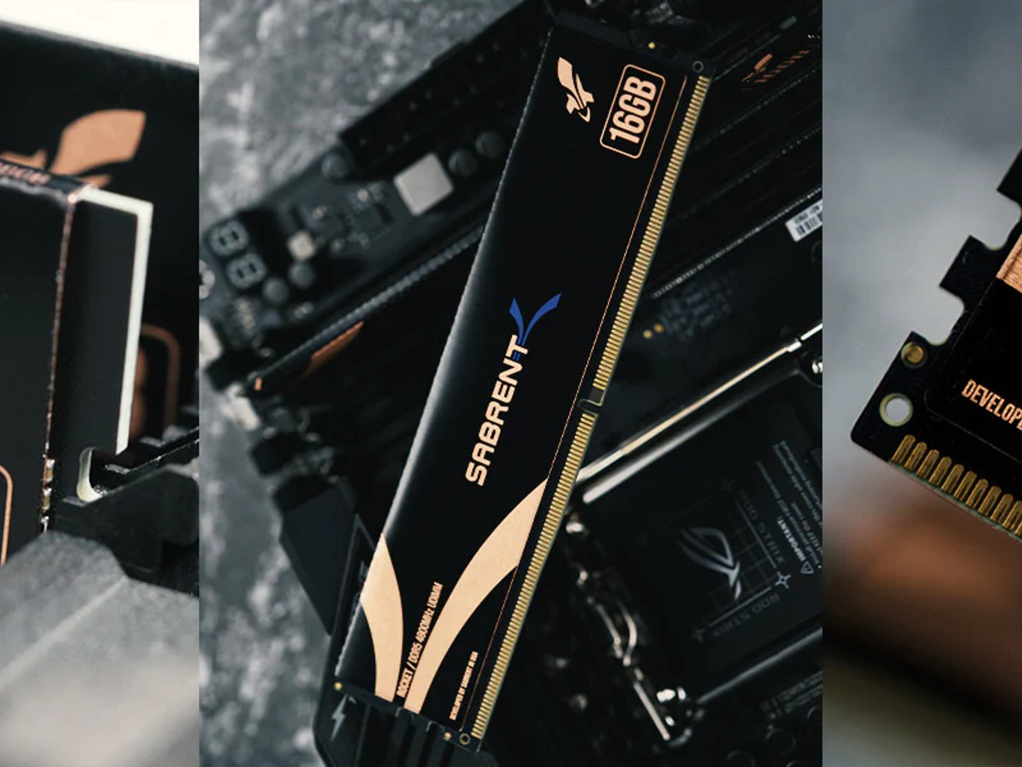SABRENT DDR5 4800MHz 32GB U-DIMM Module for Desktops and PCs Memory