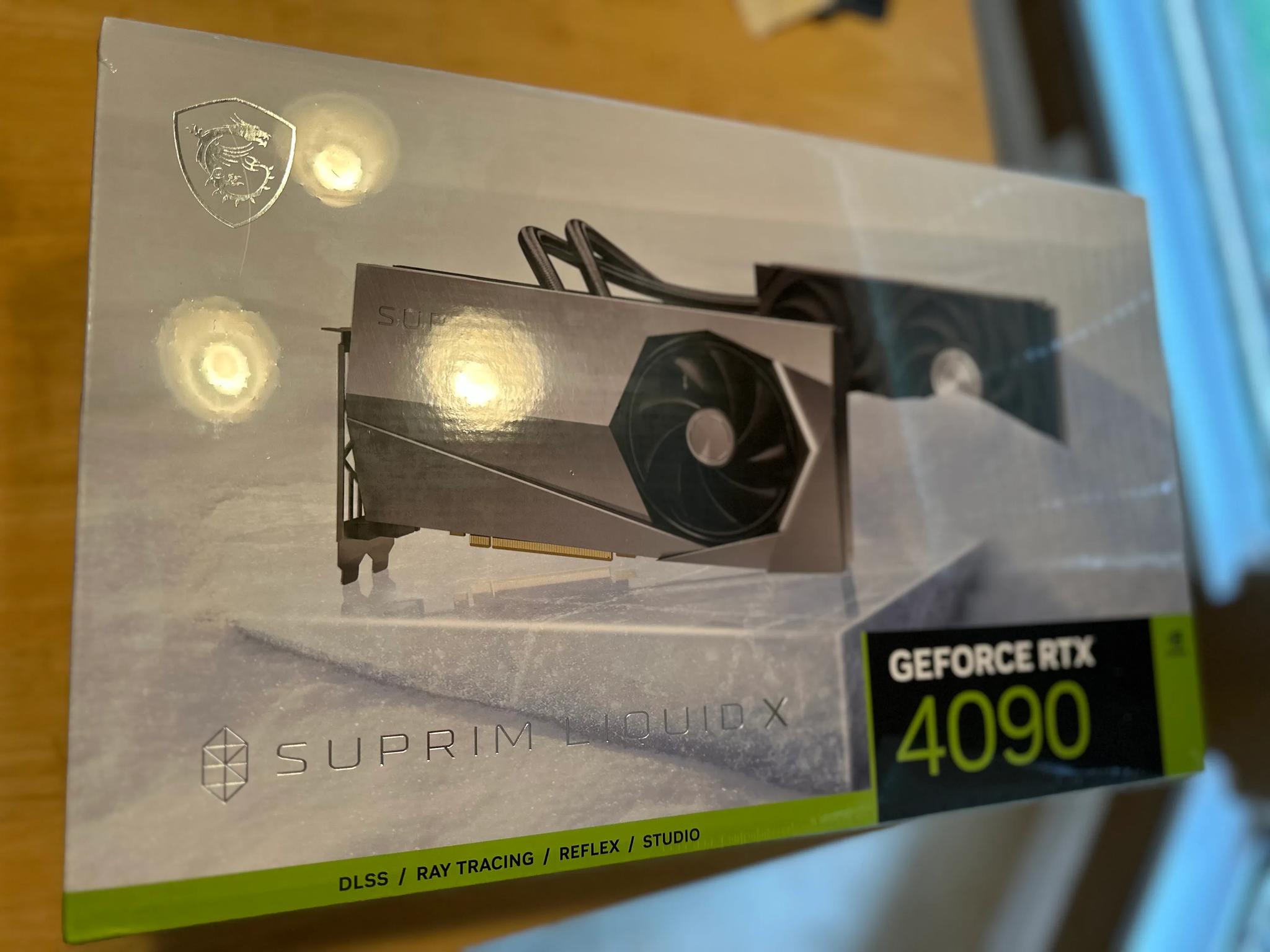 BNIB MSI 4090 Suprim Liquid X 24G