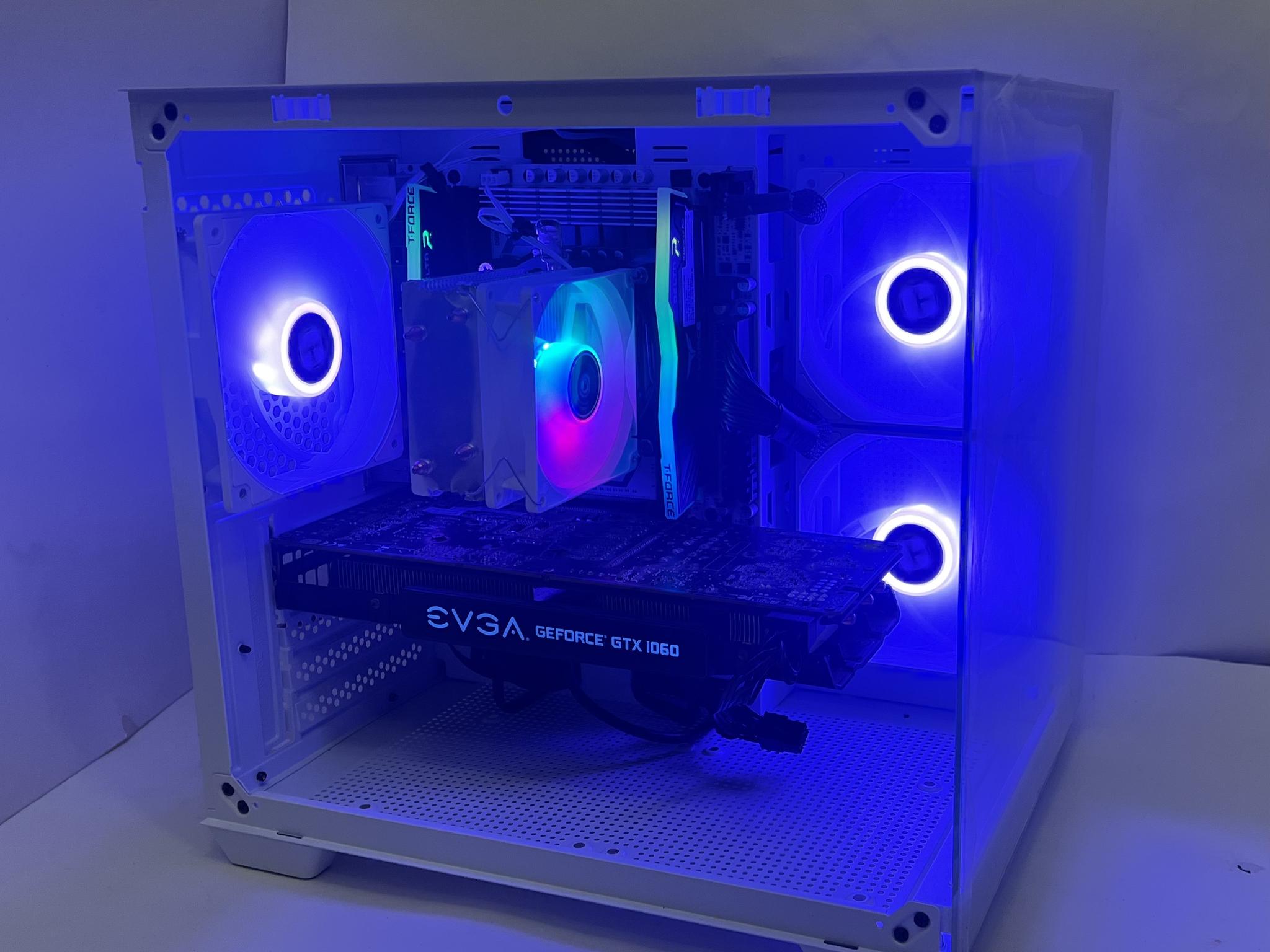 Custom Gaming Pc Intel Xeon 2630 GTX 1060 6gb 512gb M.2 SSD 16gb 3600 DDR4 Ram