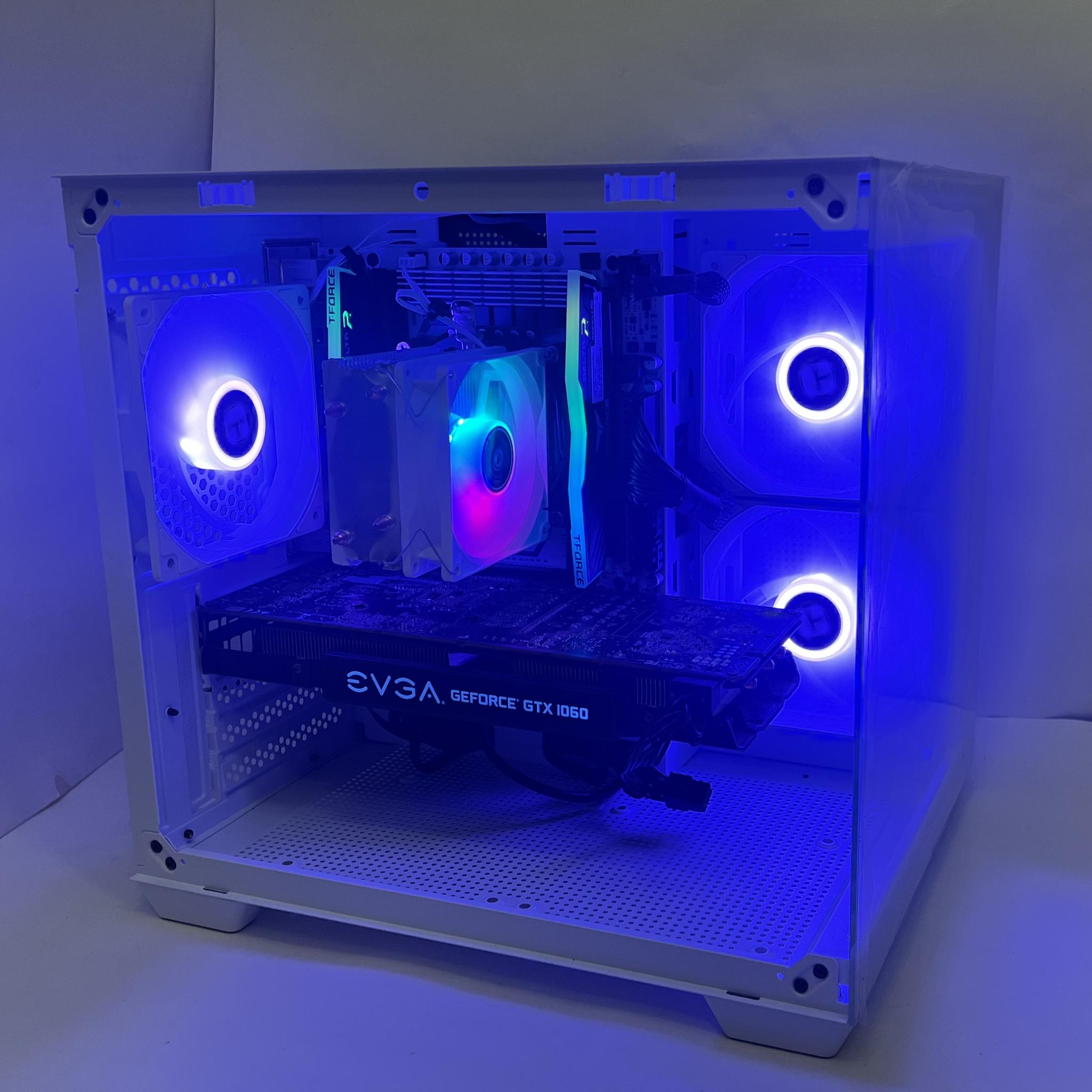Custom Gaming Pc Intel Xeon 2630 GTX 1060 6gb 512gb M.2 SSD 16gb 3600 DDR4 Ram
