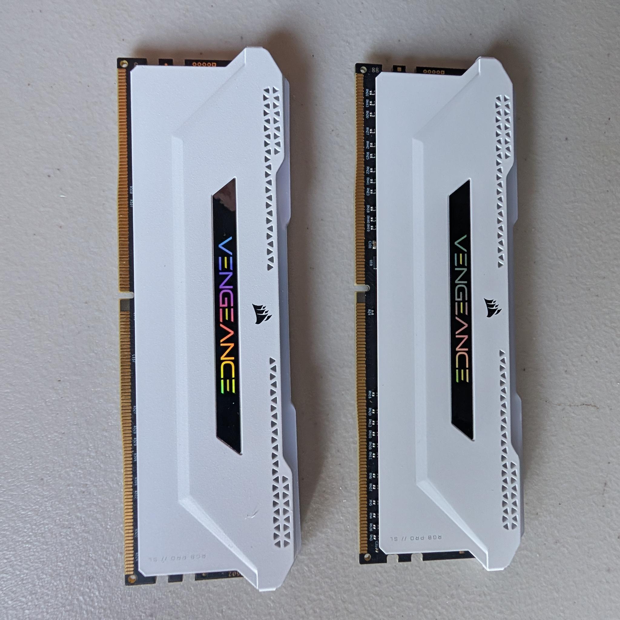 Corsair Vengeance RGB ddr4 32GB 3600mhz