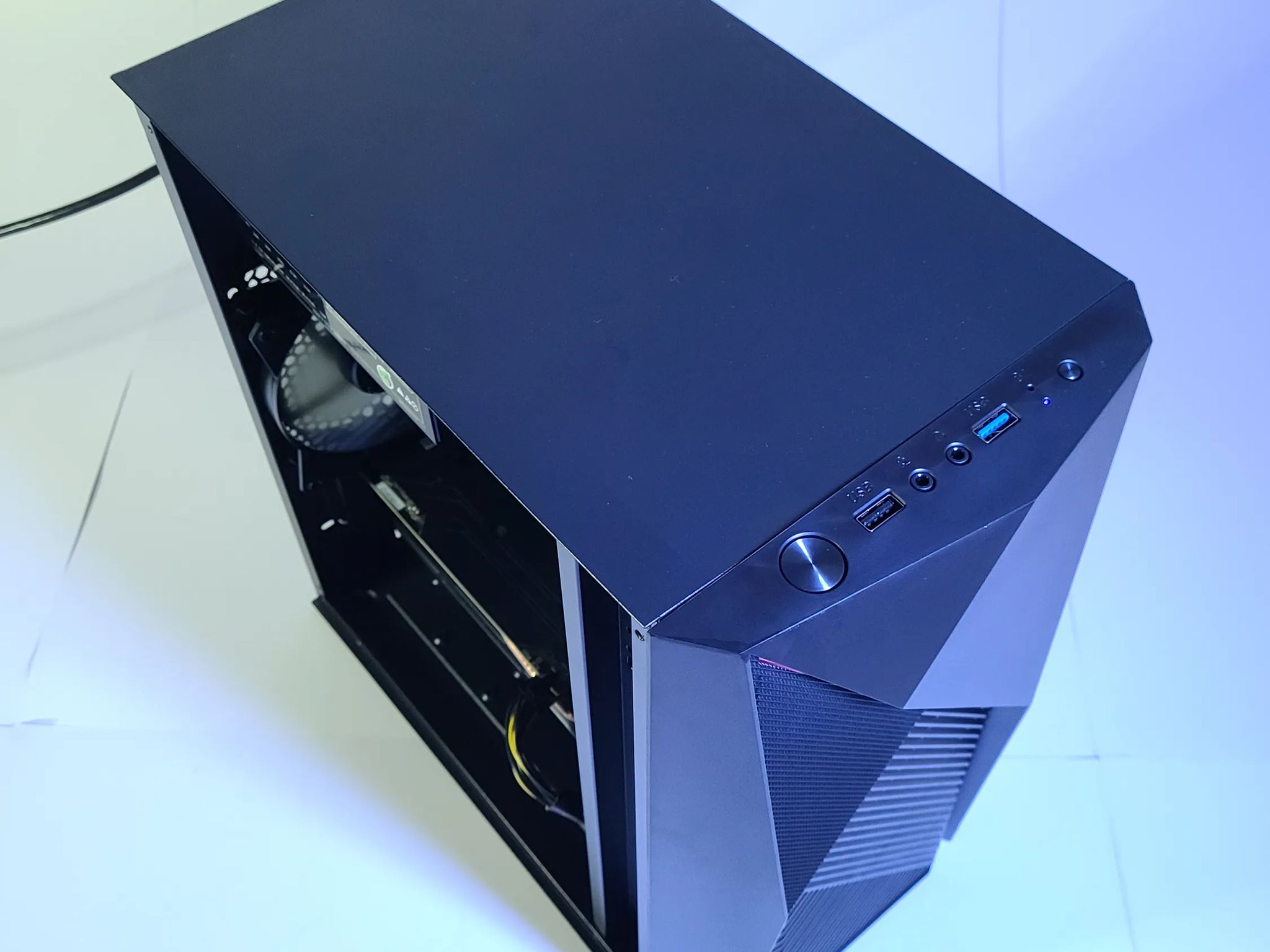 Myny60 Gaming PC Custom Windows 10 Pro GTX 1060 Micro ATX Intel Powerhouse(wifi)