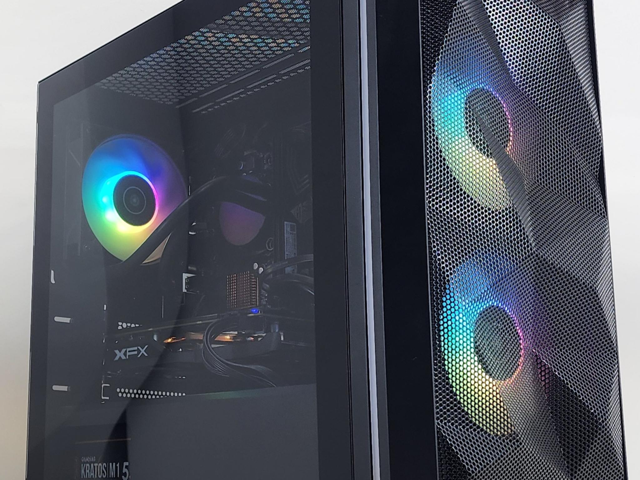 Gaming PC i5-7500 16GB RAM 128GB SSD + 1TB HDD RX 580 8GB Windows 11 Computer