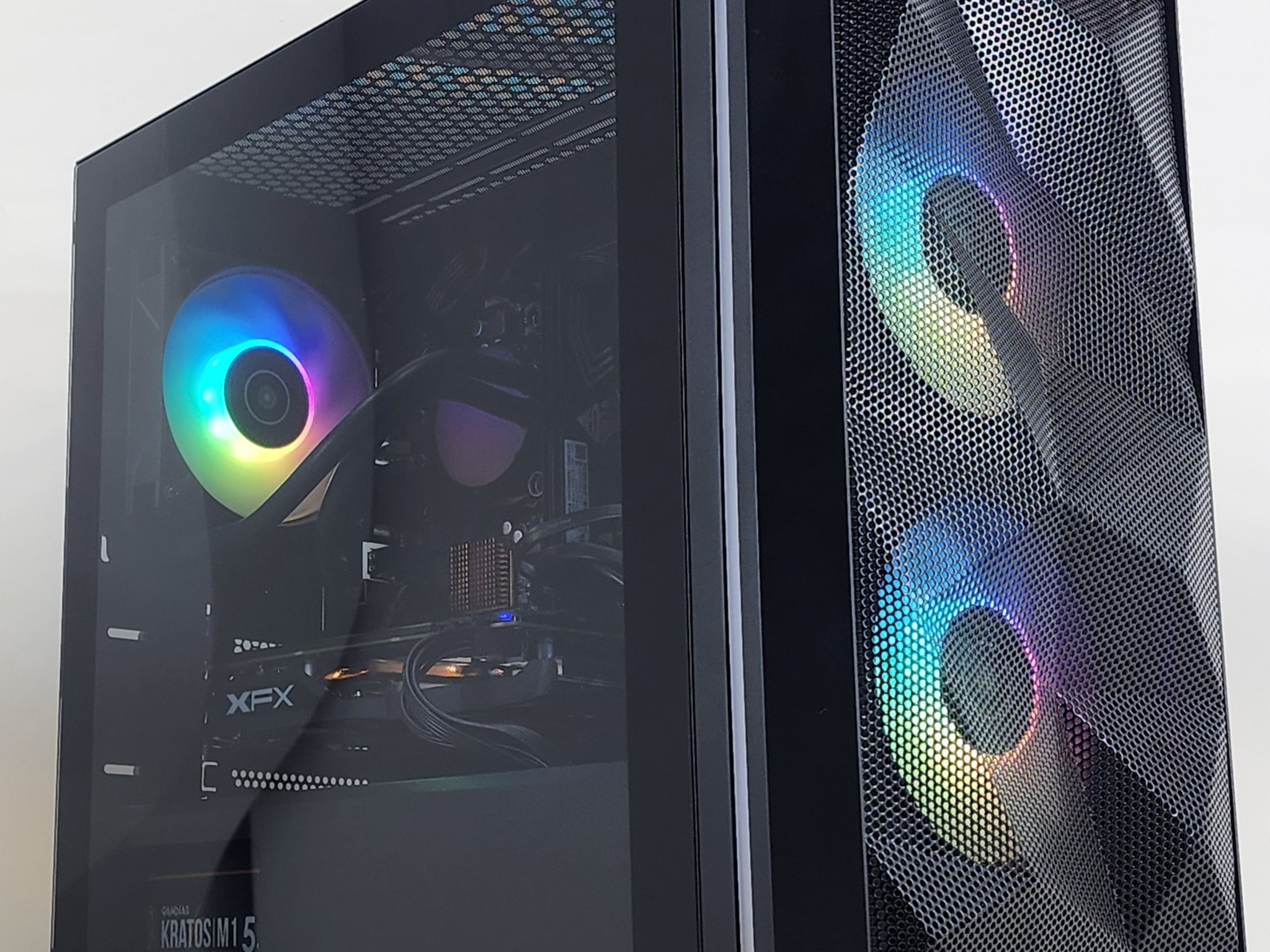 Gaming PC i5-7500 16GB RAM 128GB SSD + 1TB HDD RX 580 8GB Windows 11 Computer