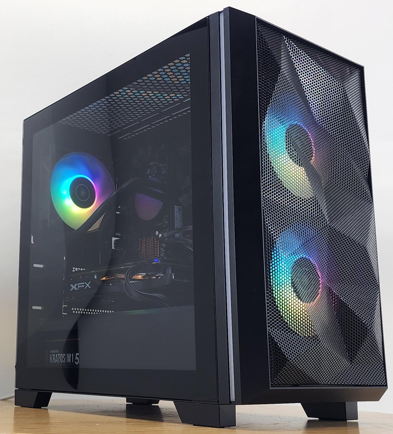 Gaming PC i5-7500 16GB RAM 128GB SSD + 1TB HDD RX 580 8GB Windows 11 Computer