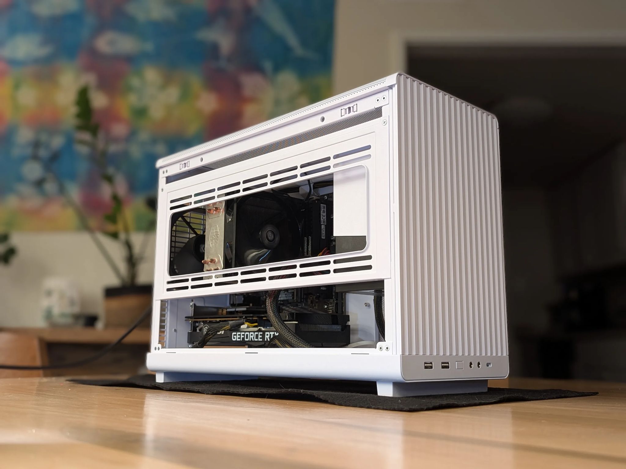 Glacier Forge ❄️ 3060 Ti | Ryzen 5600X | 16GB RAM | 1TB NVMe | WiFi & Windows 11 | MicroATX PC