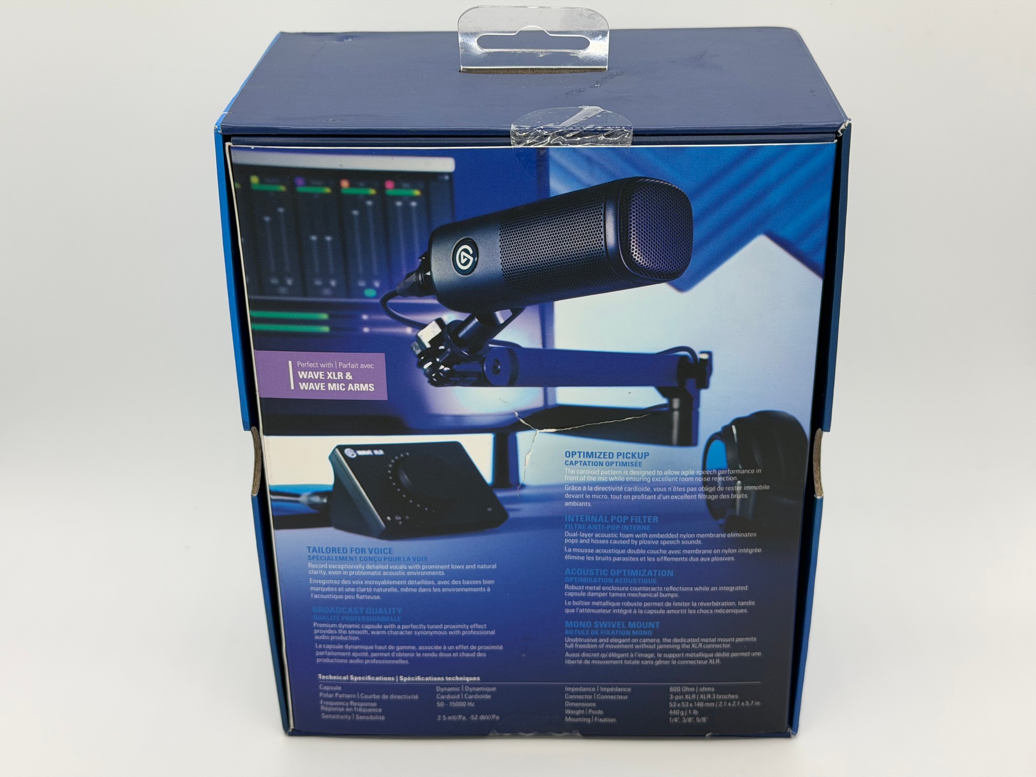 Elgato Wave DX Dynamic Microphone – White Edition
