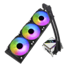 SEGOTEP 🆒KL-360🆒 | BLACK 360mm ARGB AIO CPU Liquid Cooler | TDP: 320W | LGA 1700 & AM5 Ready