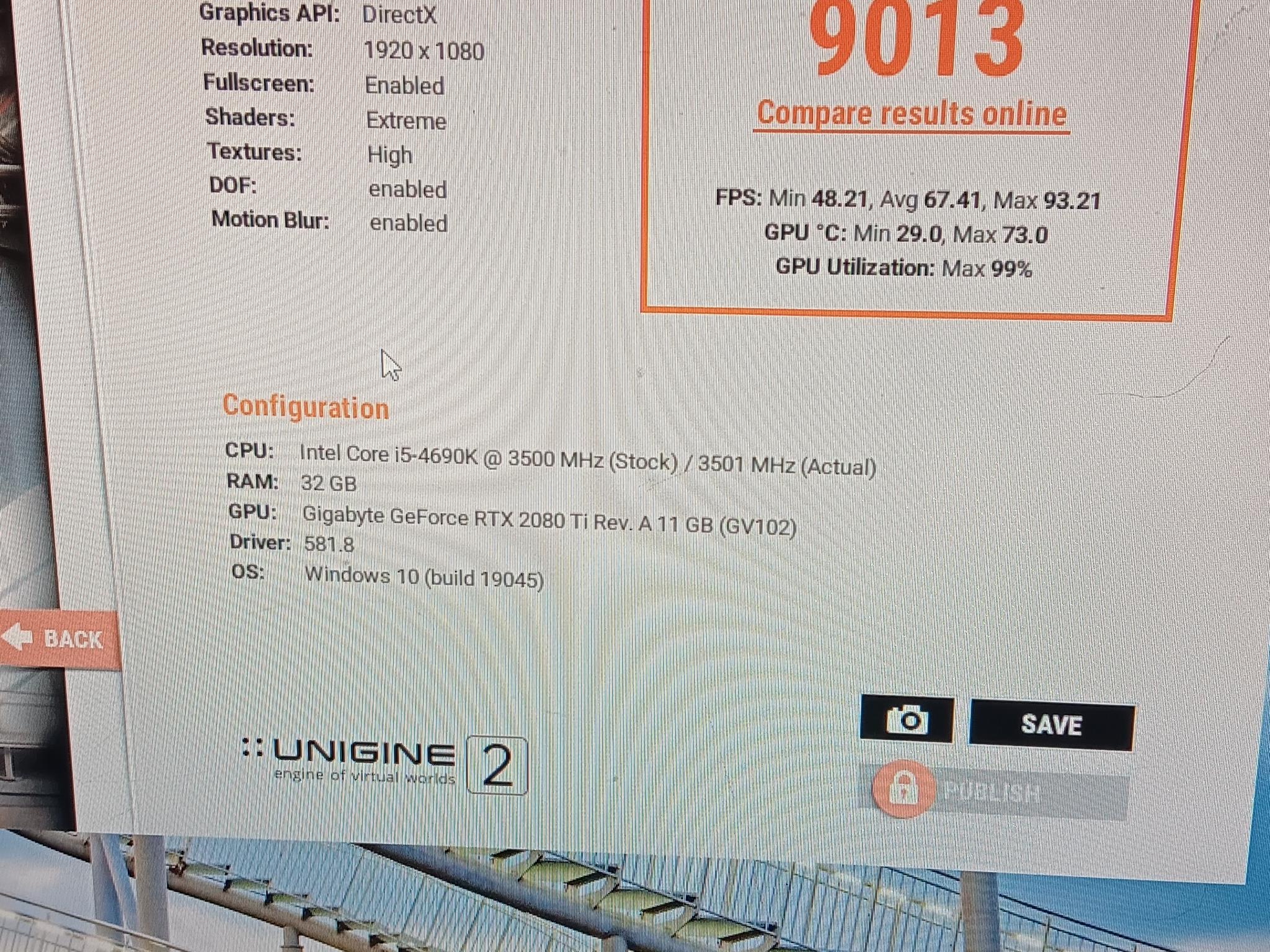 Gigabyte GeForce RTX 2080Ti Gaming OC 11GB GDDR6 RAM GPU