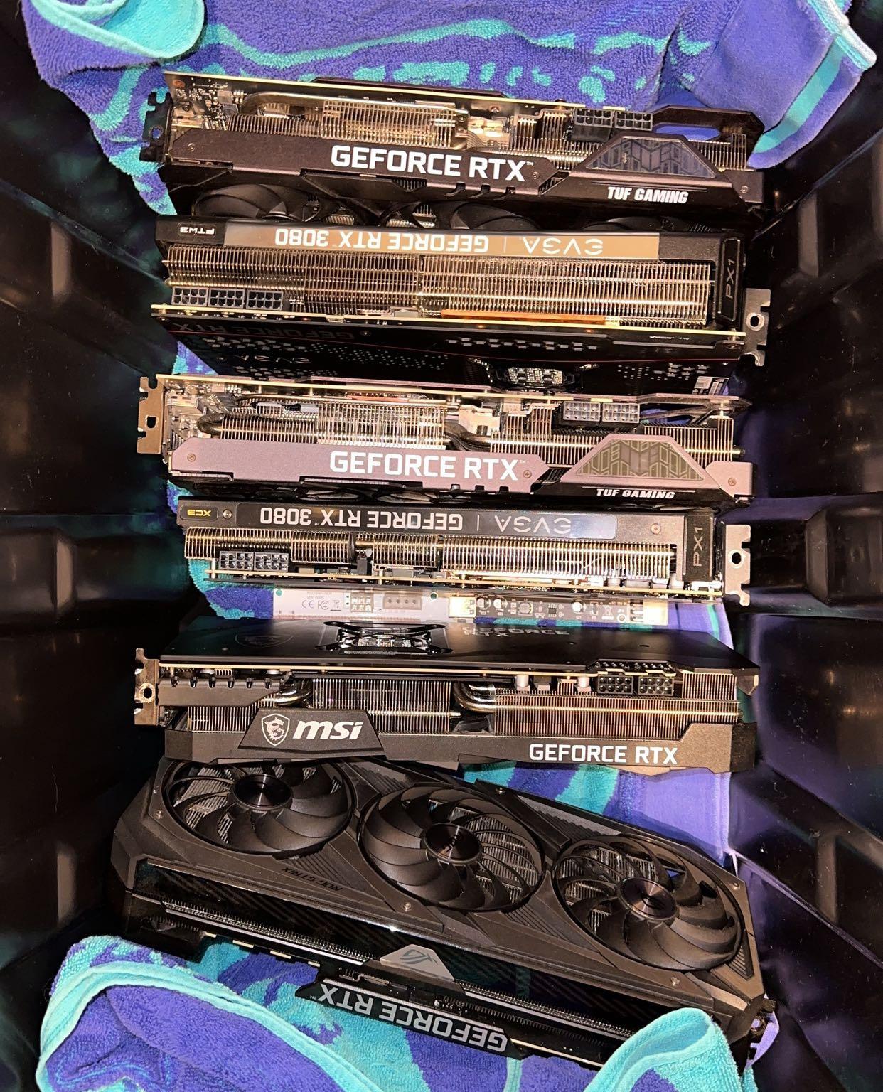 RTX 3080s ASUS MSI EVGA THERMALLY-UPGRADED
