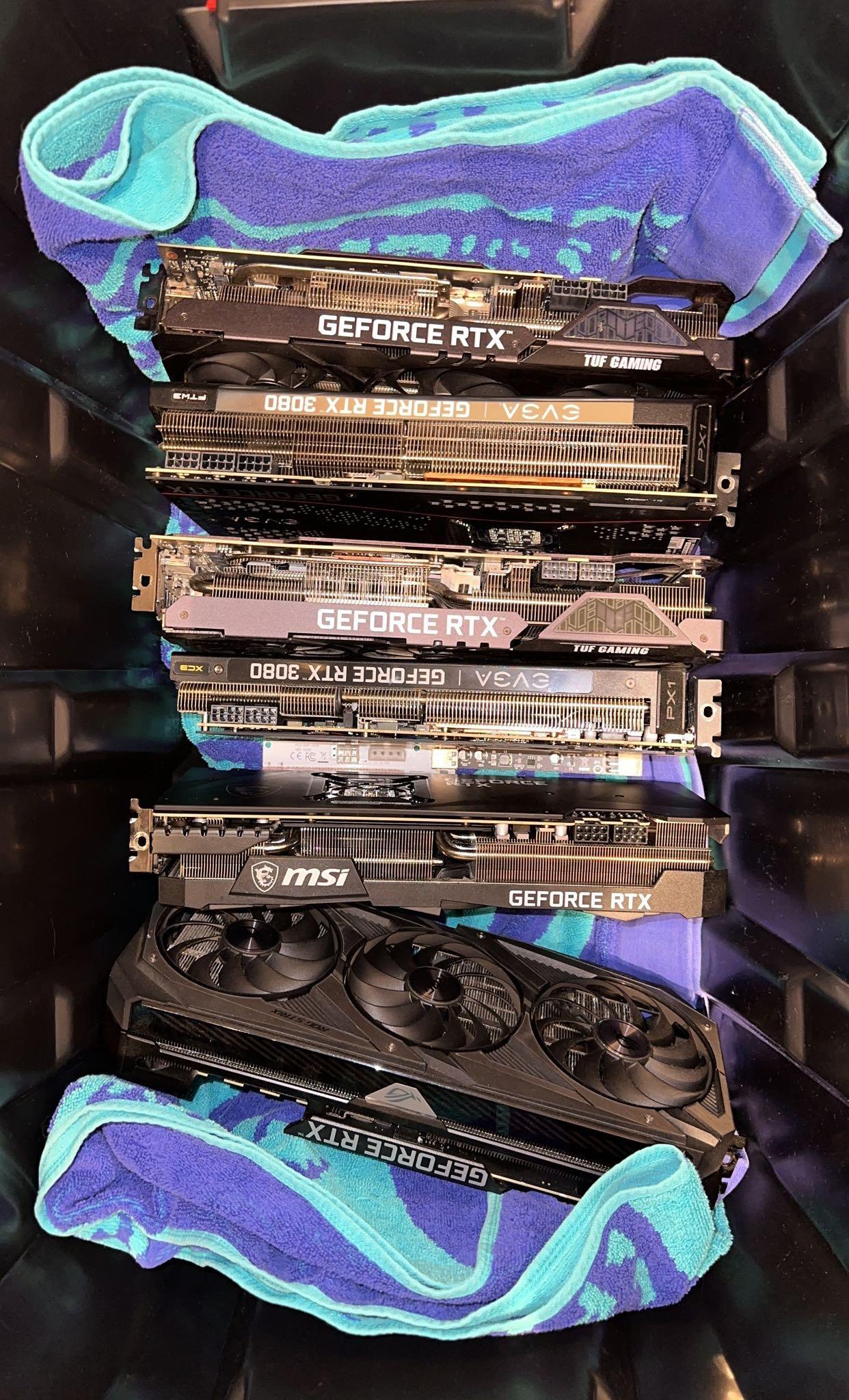 RTX 3080s ASUS MSI EVGA THERMALLY-UPGRADED