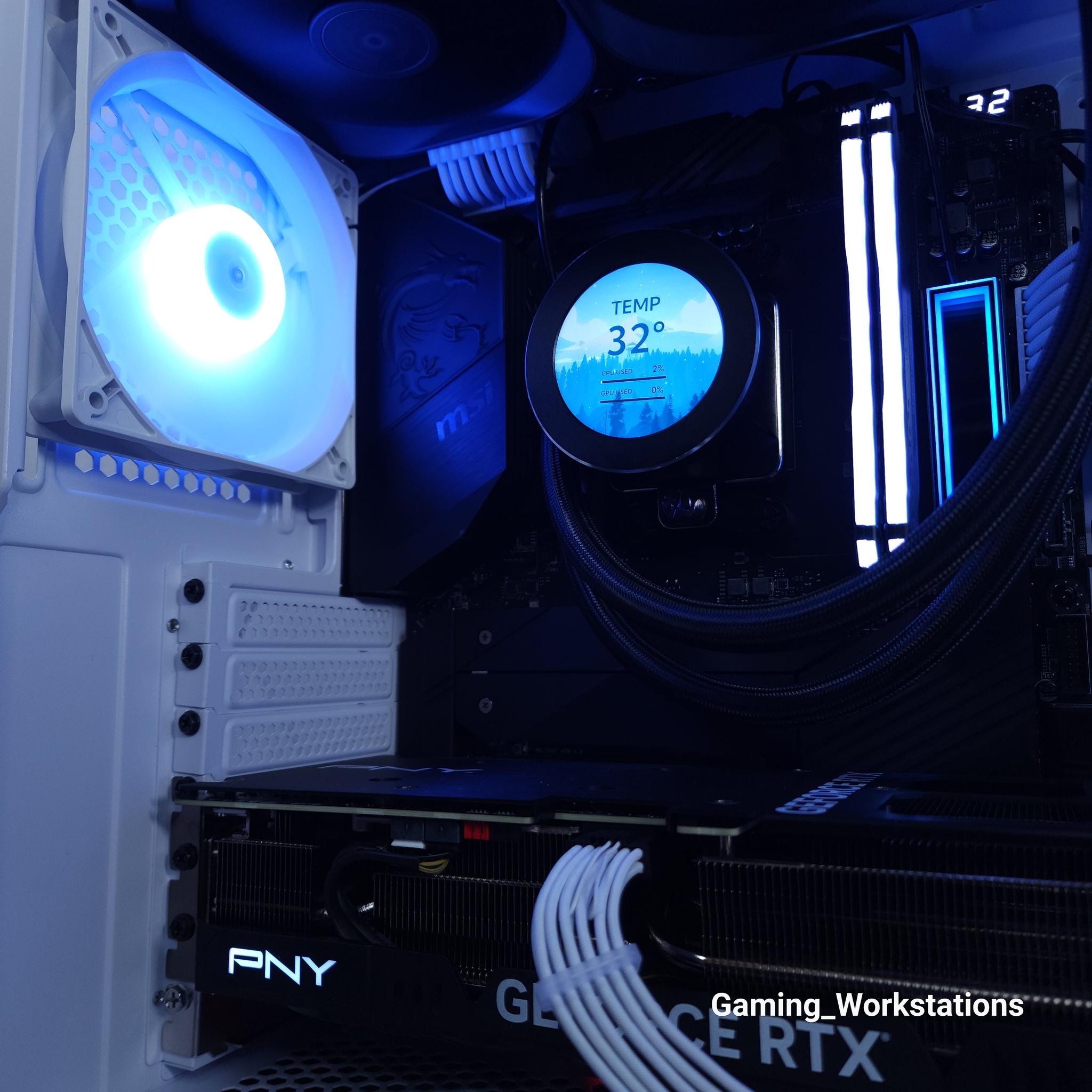 💙🤍RTX 4070Ti | Ryzen 9 5900X | 32GB 3600MHz | 1TB NVMe Gen4