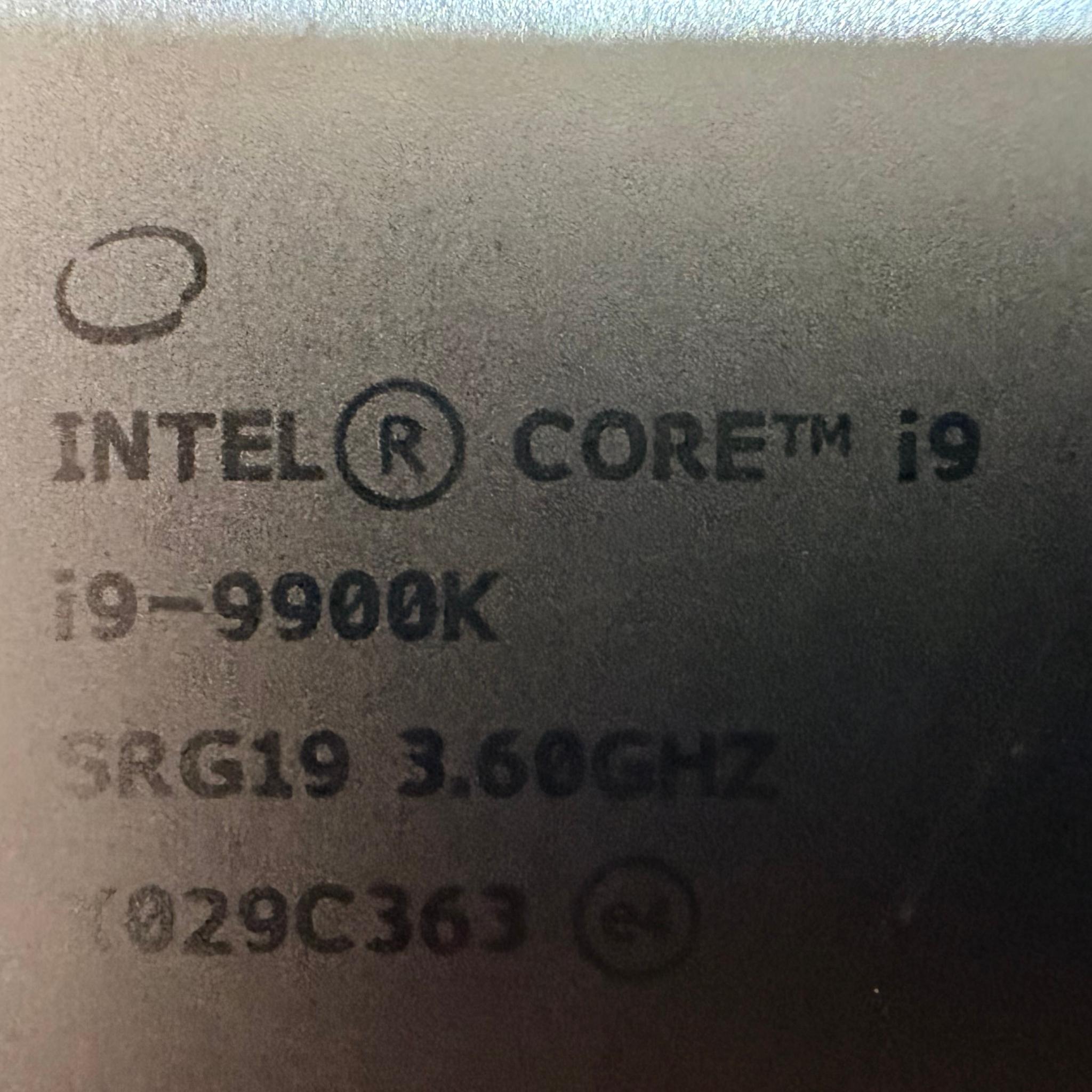 Intel Core i9-9900K