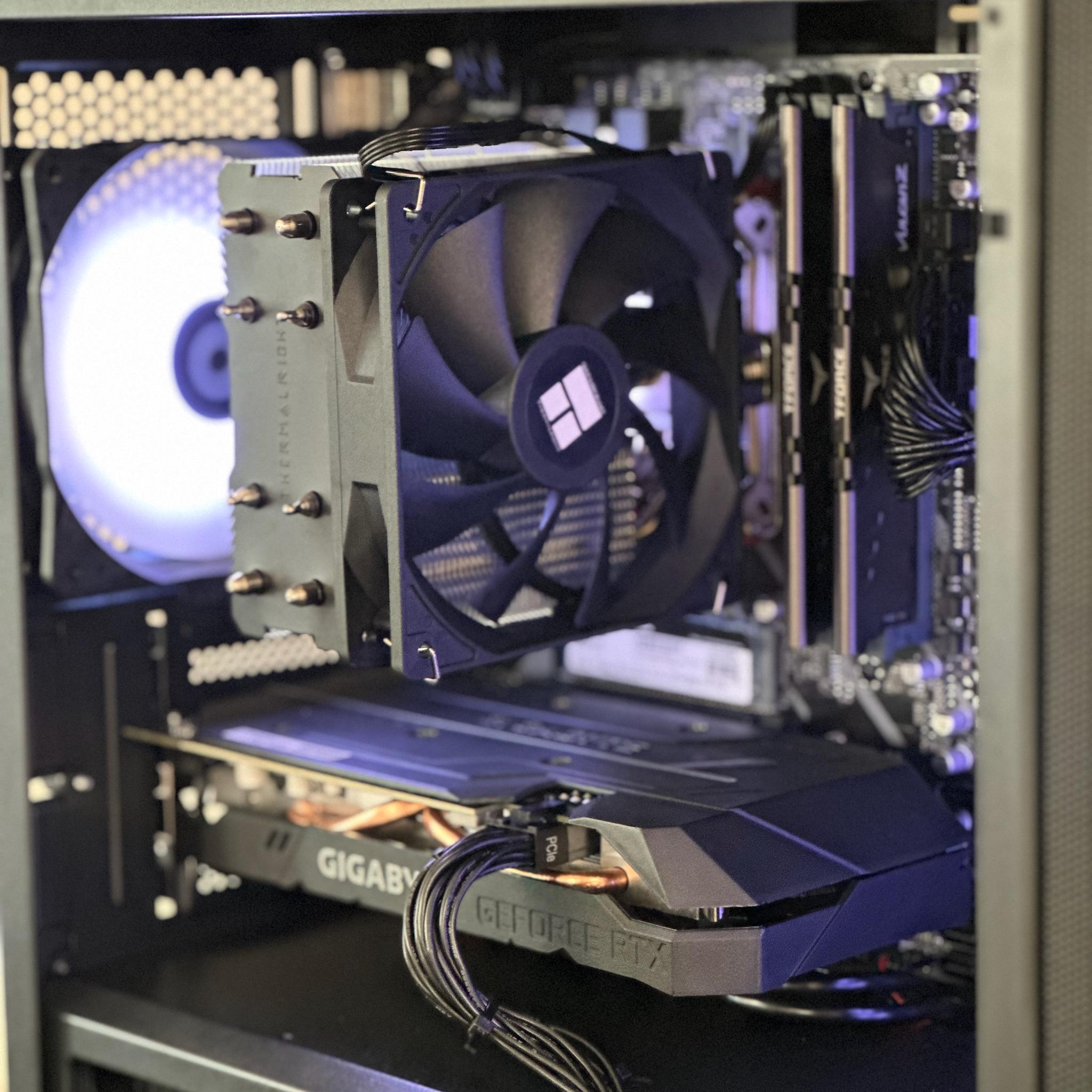 Basic Black | Ryzen 5 5500 | B450M WiFi | RTX 2060 6GB | 16GB DDR4-3200