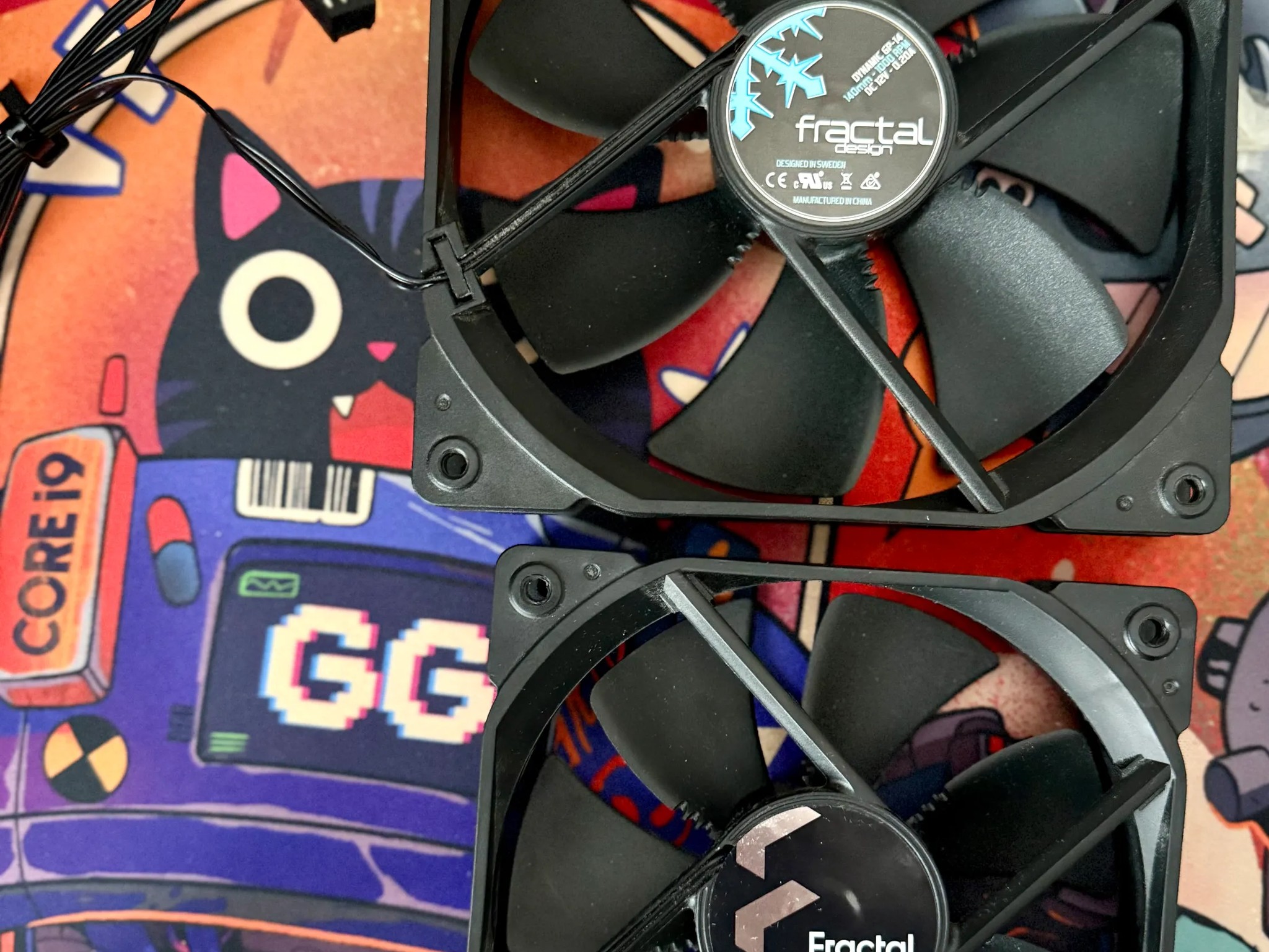 be quiet Dark Rock cpu cooler, nzxt hub, gigabyte wifi card, fans bundle + more