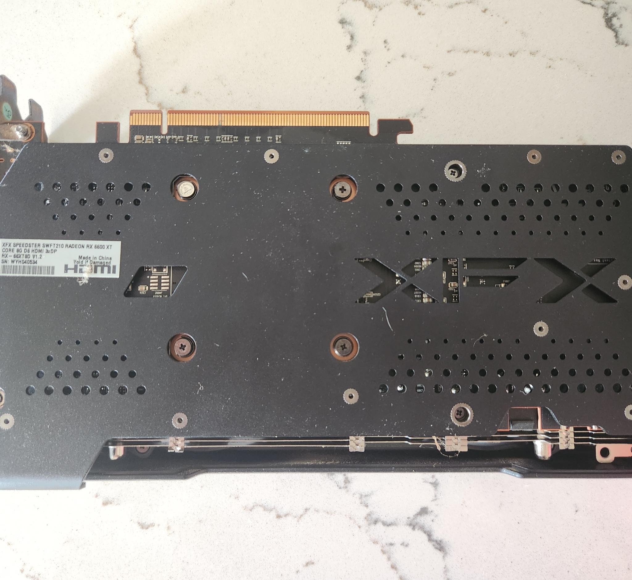XFX 210 SWIFT AMD Radeon RX 6600 XT 8gb PCIe 4.0