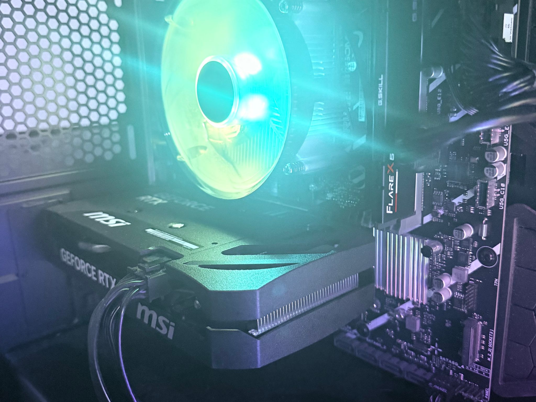 🌈"Cyber Vortex"⚫️ | 1440p Gaming | RTX 5060 | i5 14400F | 16GB DDR5 | 1TB SSD | Free Shipping