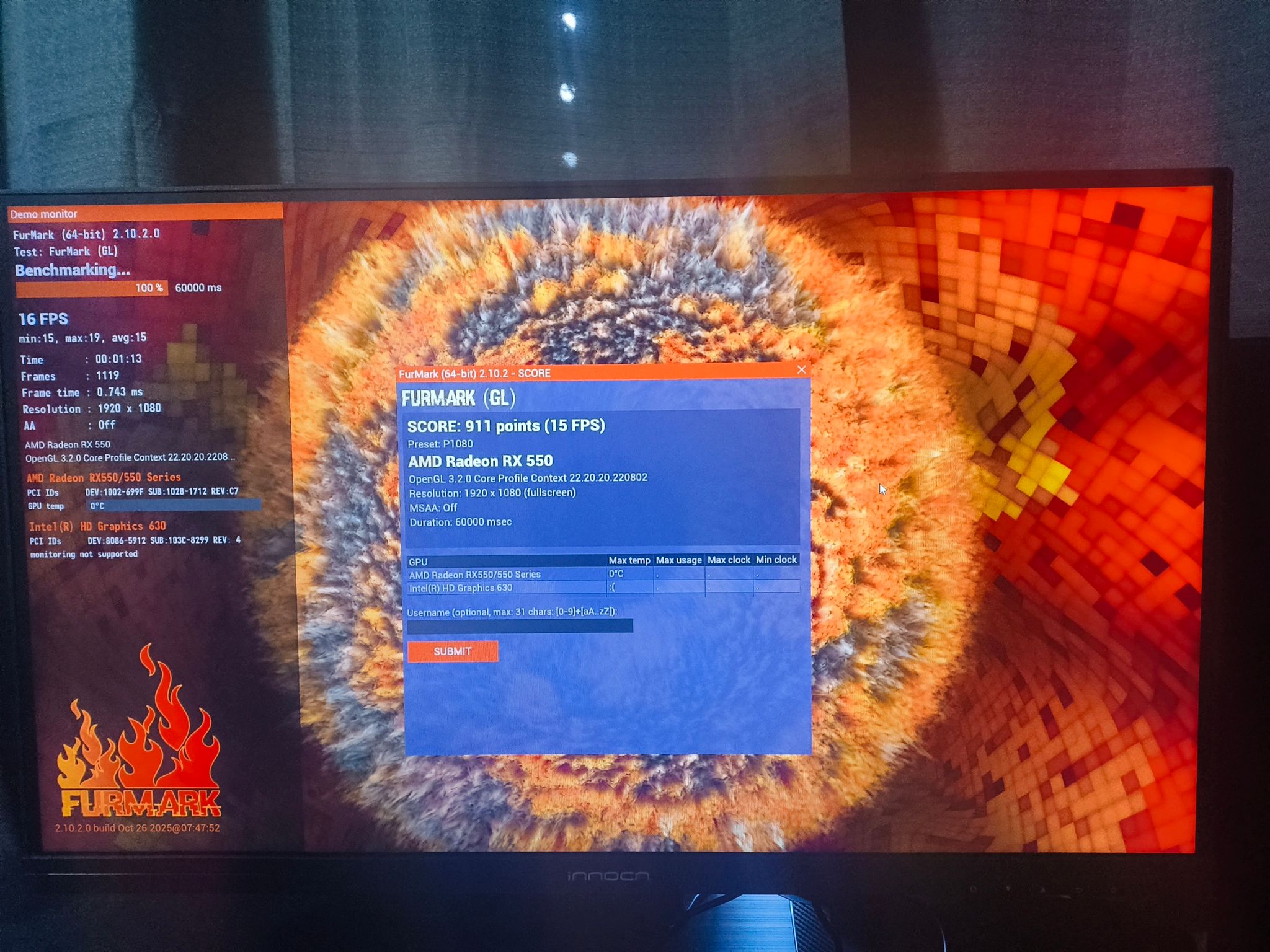 Entry Level I5-7500 / RX 550 / 16GB DDR4 Ram / 480GB SSD