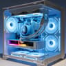 Pure White Gaming PC | Intel Arc B580 | Ryzen 5 5600x | 32GB DDR4 | 1TB m.2