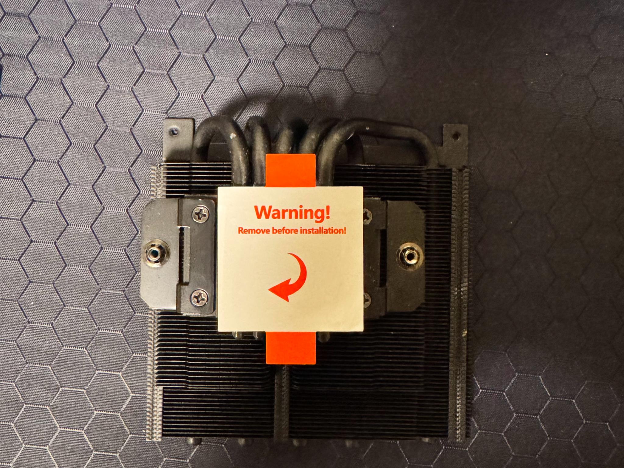 ID-COOLING IS-55 Black CPU Cooler Low Profile 55mm Height CPU Air Cooler (AMD/Intel)