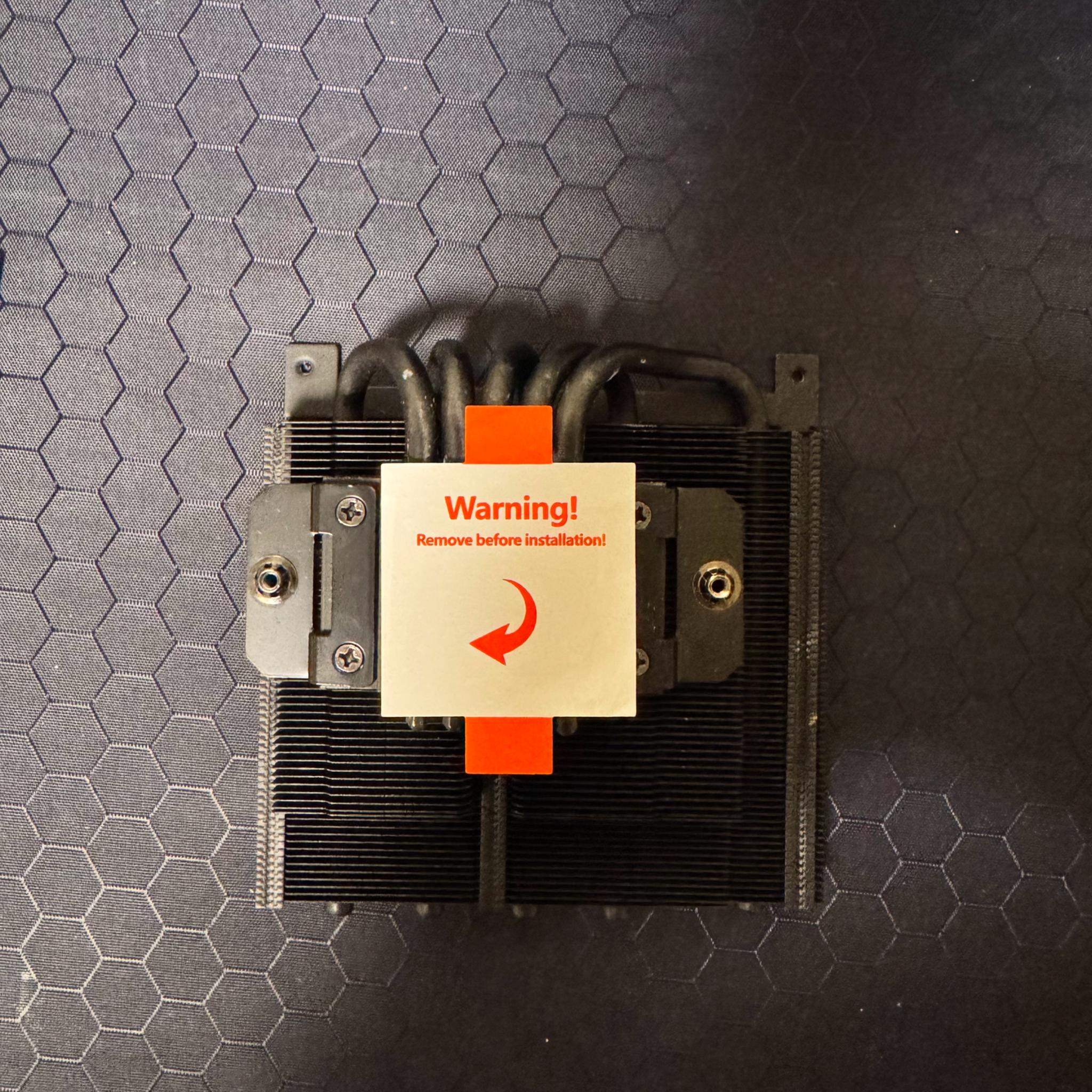 ID-COOLING IS-55 Black CPU Cooler Low Profile 55mm Height CPU Air Cooler (AMD/Intel)