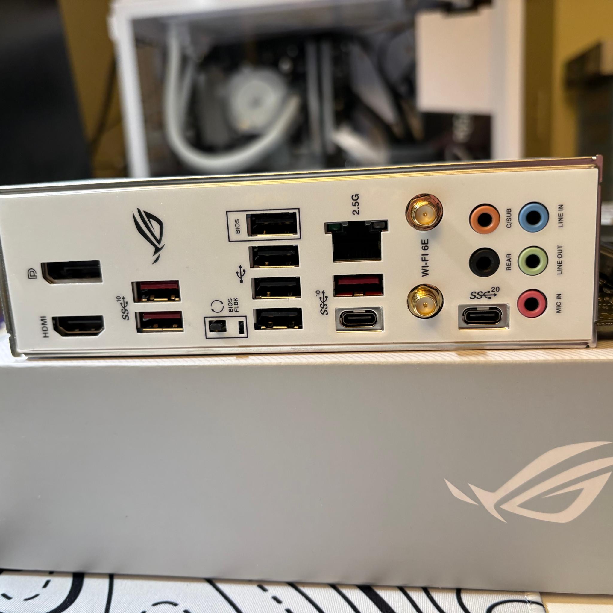 ASUS ROG STRIX B650-A-Gaming Wifi AM5 ATX Motherboard (White)