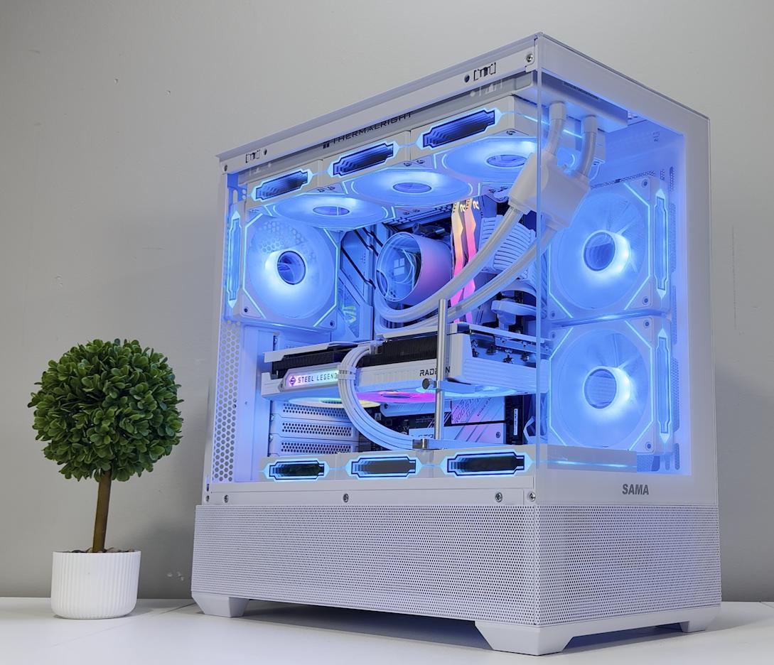 RX 9060XT 16GB | Ryzen 7500F | 32GB DDR5 | 1TB SSD | 800W Gold PSU | ARGB Fans | Windows 11