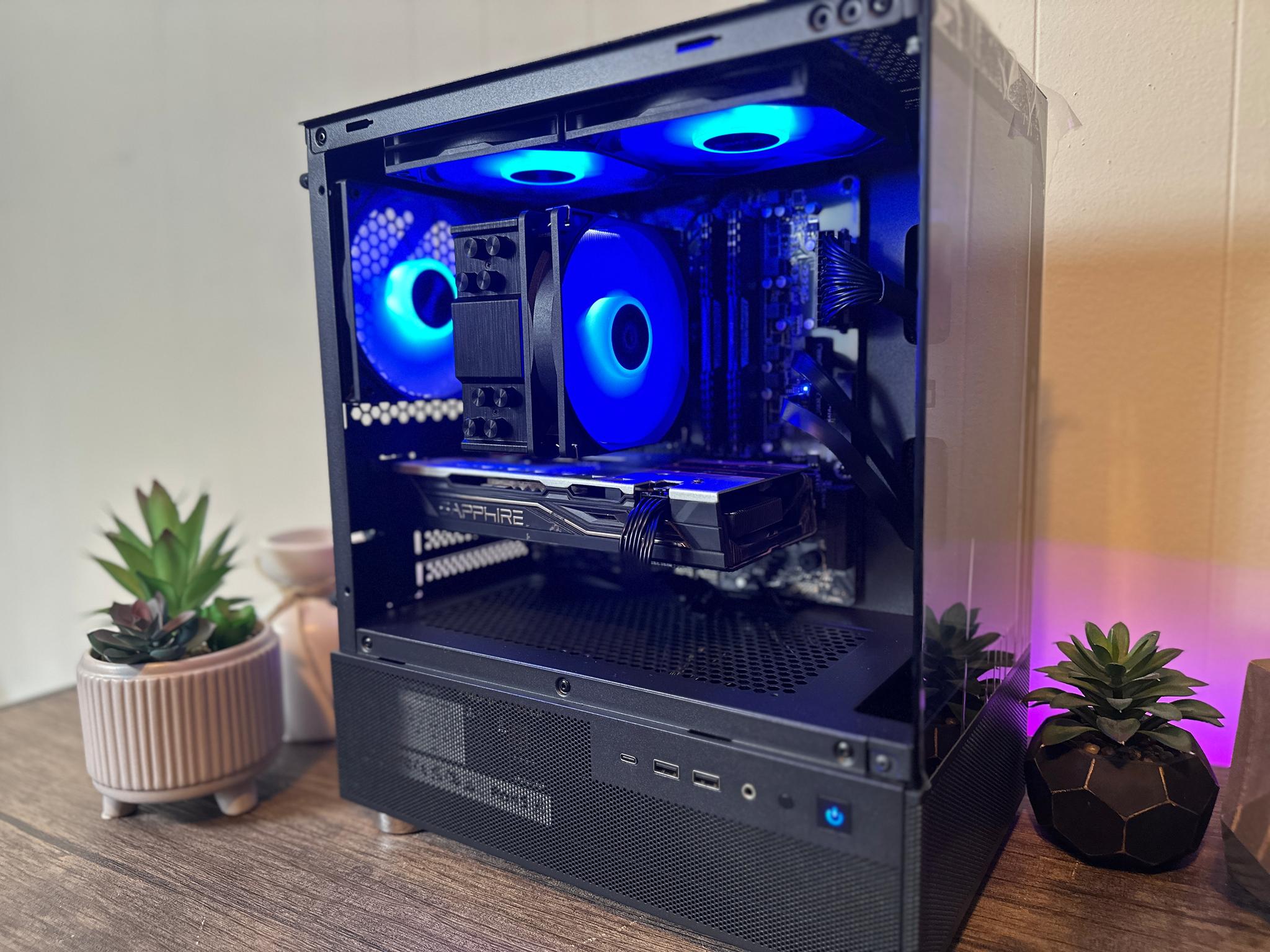 🤖Gaming PC! Intel i5 7600, RX580 8GB, 16gb DDR4, 512GB SSD! FULL ARGB!