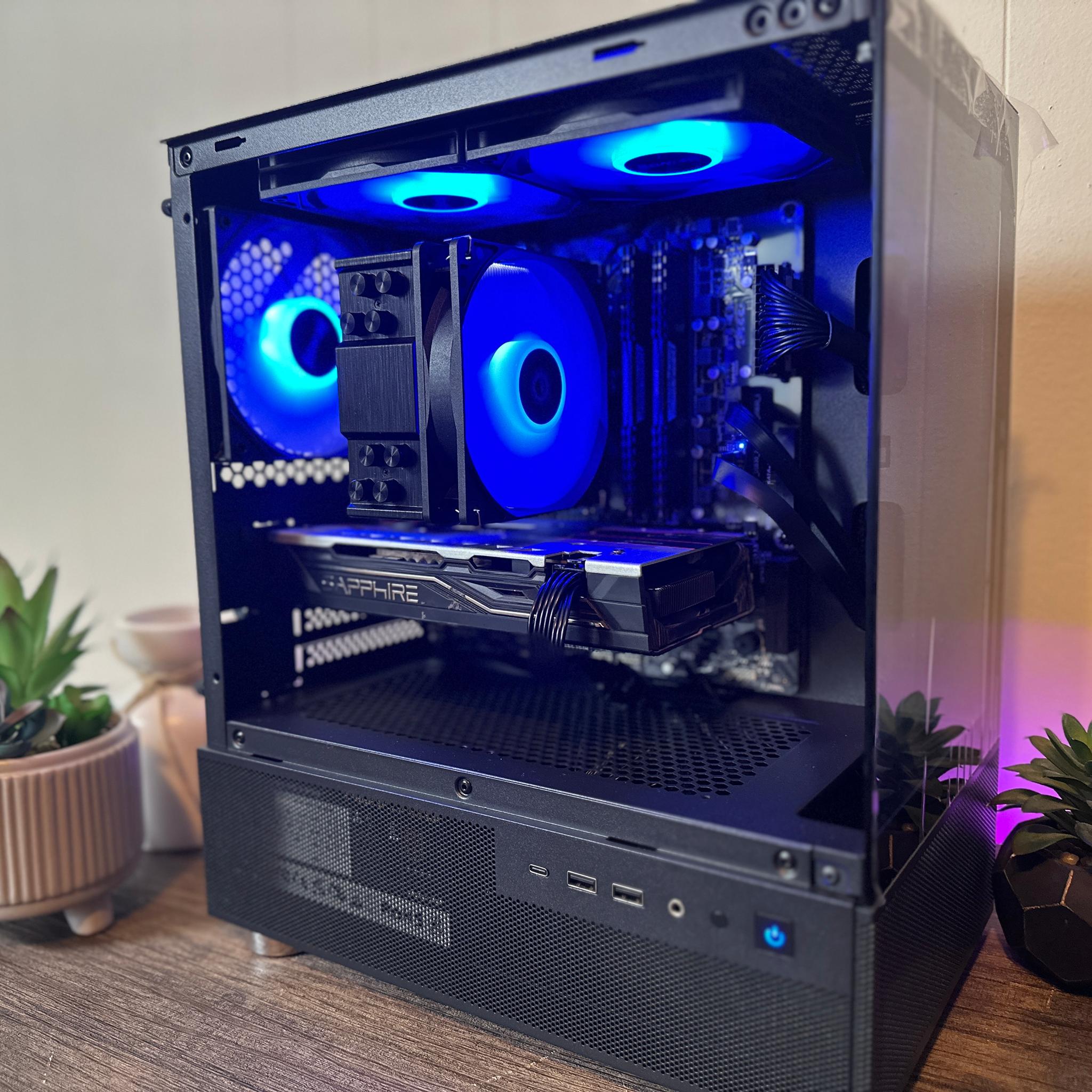 🤖Gaming PC! Intel i5 7600, RX580 8GB, 16gb DDR4, 512GB SSD! FULL ARGB!