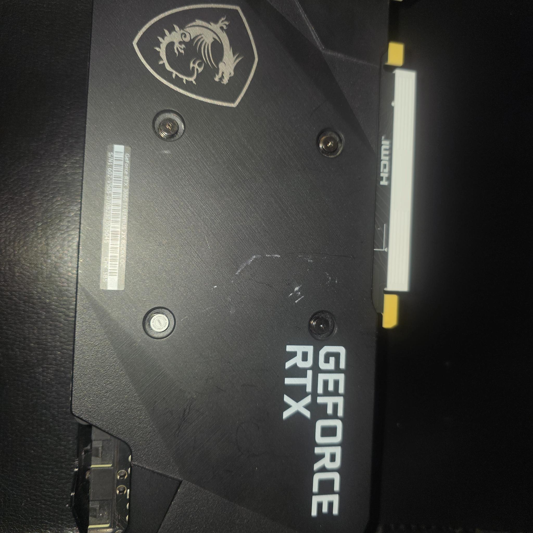 MSI VENTUS | NVIDIA GeForce RTX 3060 Ti 8GB |