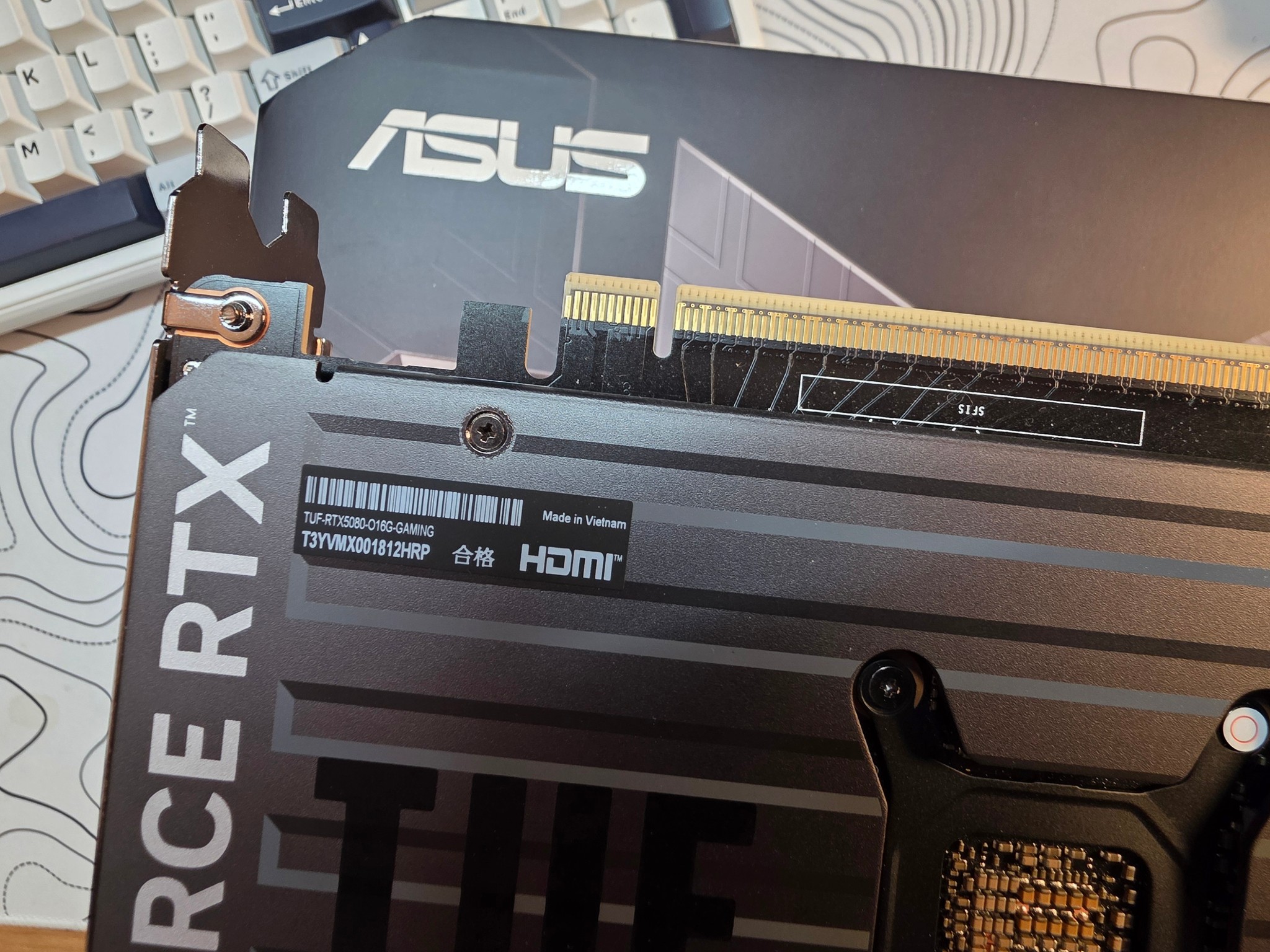 ASUS TUF Gaming GeForce RTX 5080 16GB GDDR7 OC Edition