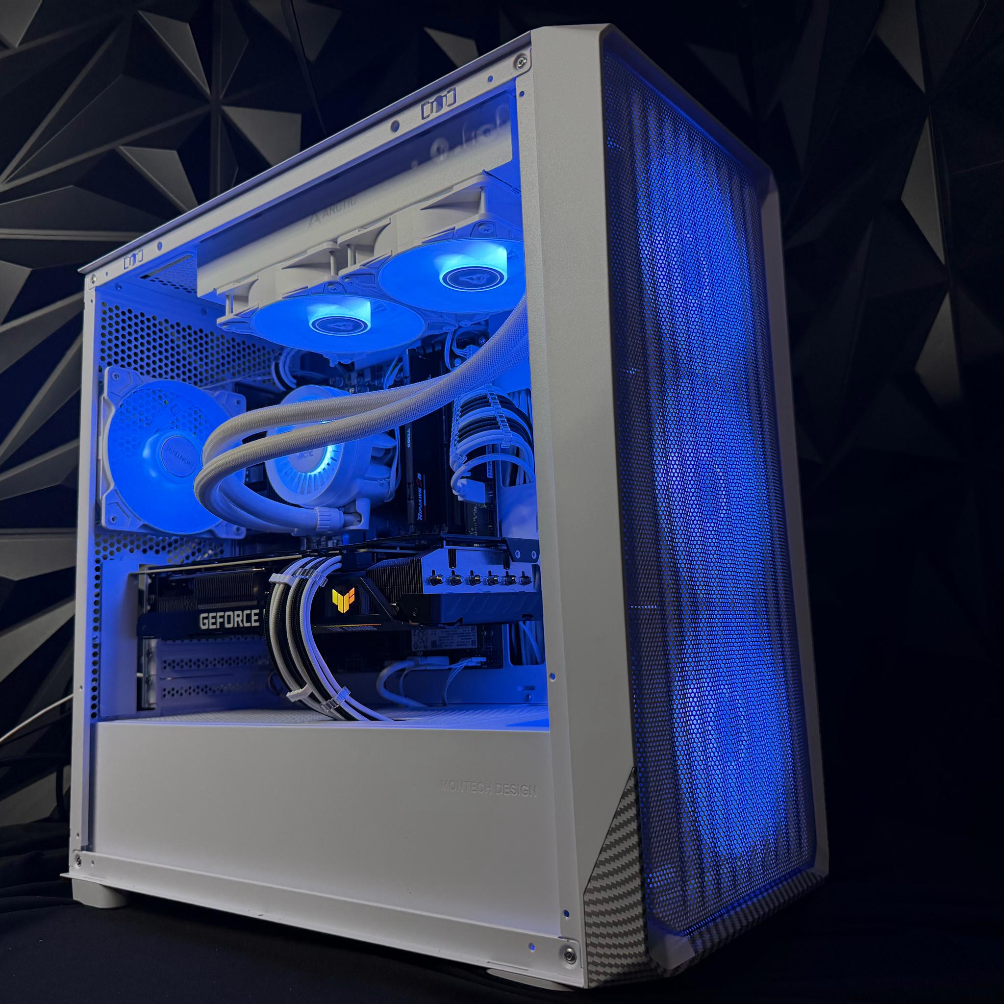 ❄️🖤 ARCTIC CARBON 7570Ti 🖤❄️ Ryzen 5 7500X3D| RTX 3070Ti| 32 GB DDR5| 1.25 TB NVMe| 750W PSU