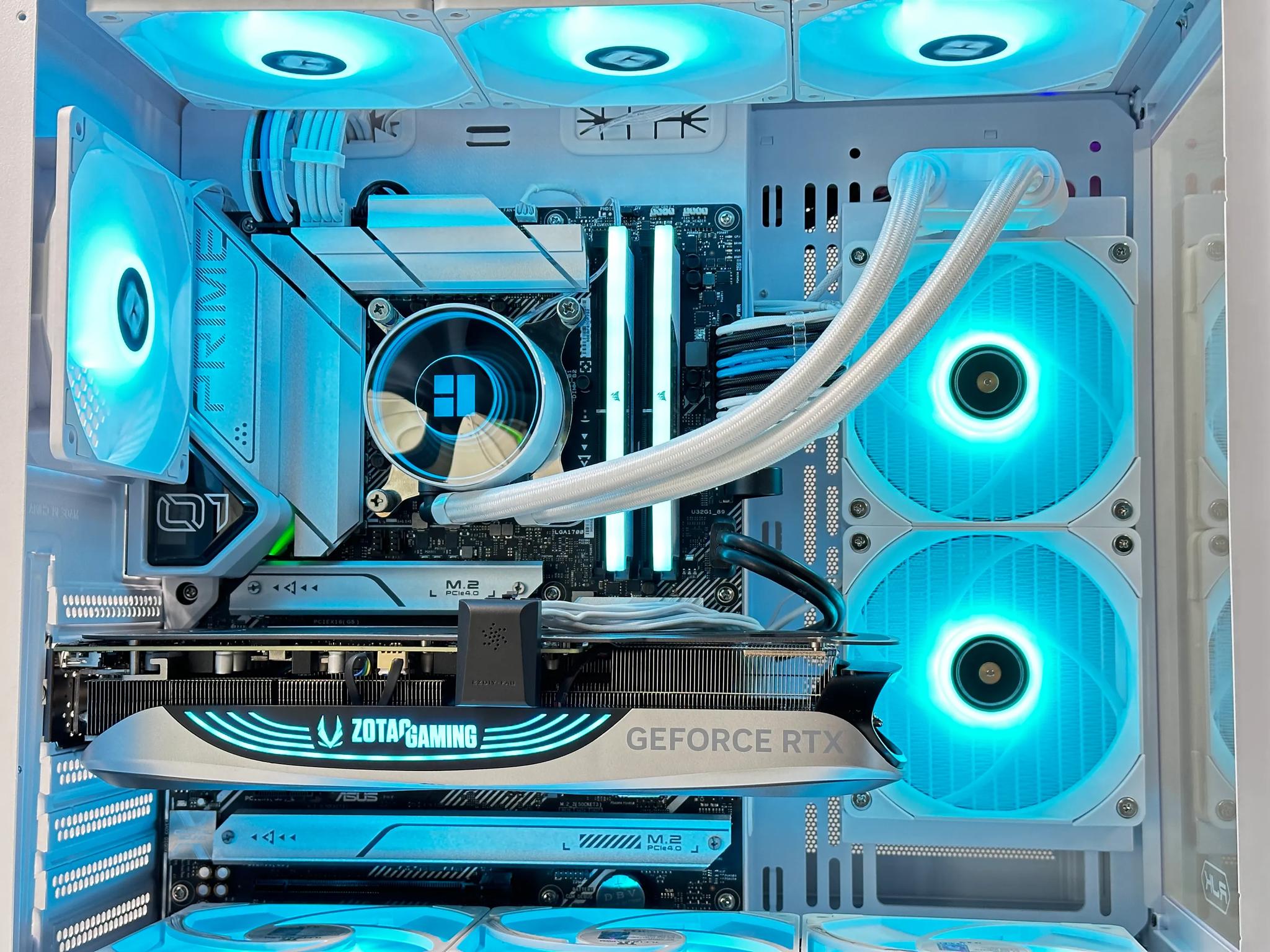 🛢🤖♪ R2-D2❄️Nvidia RTX 4070 Ti 12GB❄️Intel i7 12700KF 12Cores❄️32GB DDR5 6200MHz❄️2TB SSD NVME
