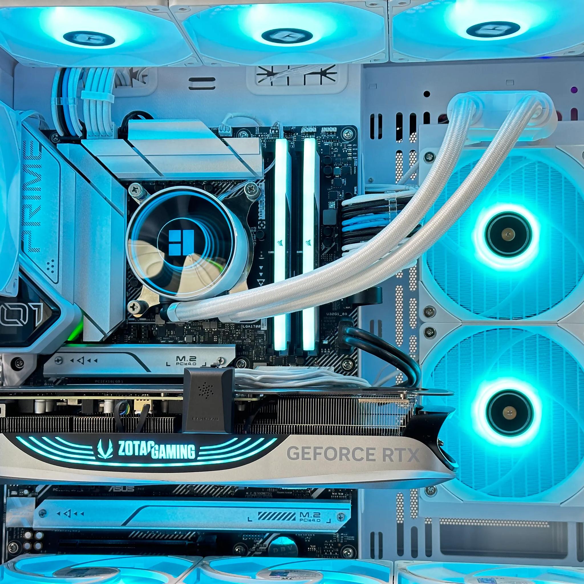 🛢🤖♪ R2-D2❄️Nvidia RTX 4070 Ti 12GB❄️Intel i7 12700KF 12Cores❄️32GB DDR5 6200MHz❄️2TB SSD NVME