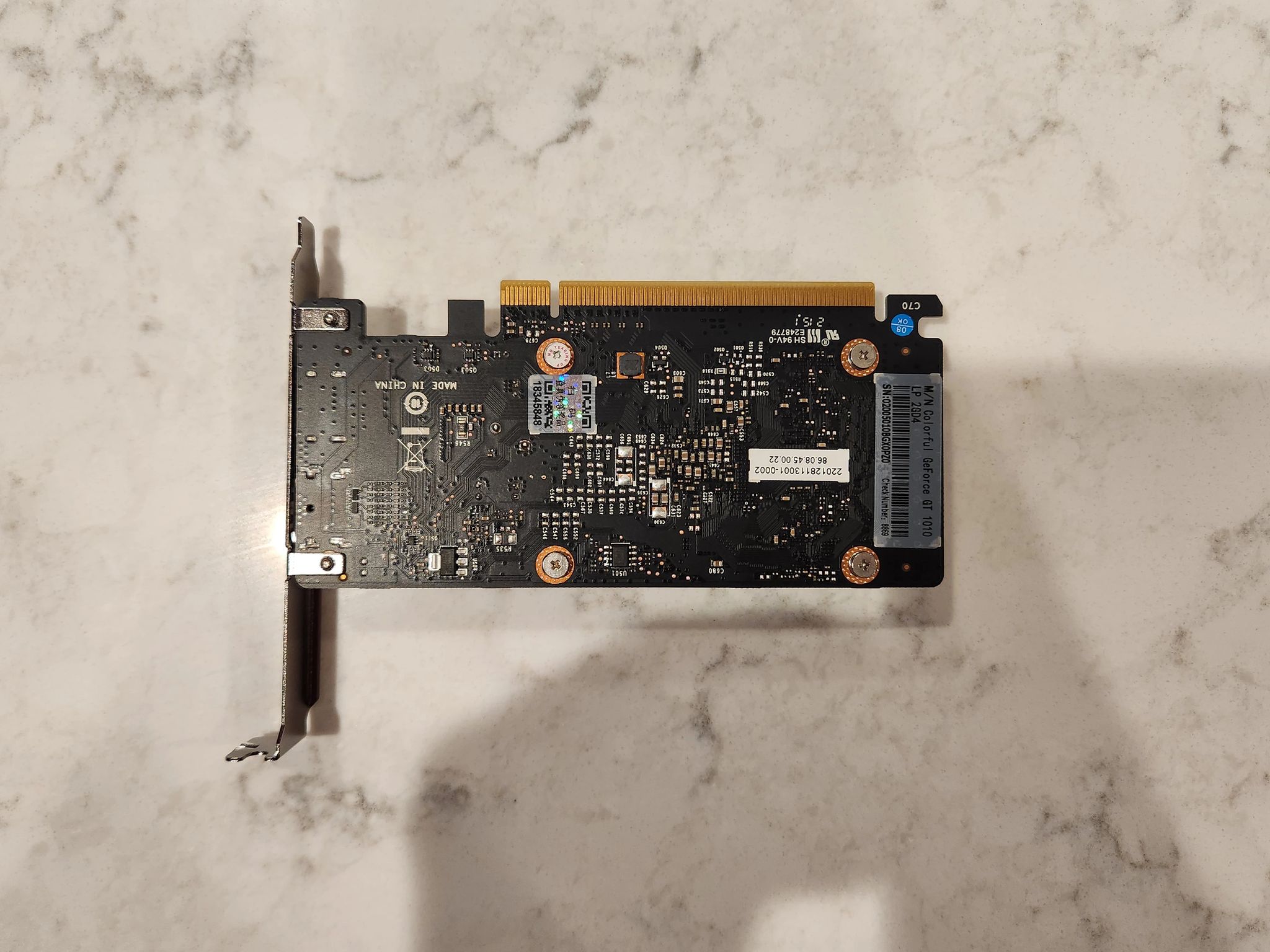 GT 1010 DDR4 (Colorful LP) - Brand new open box