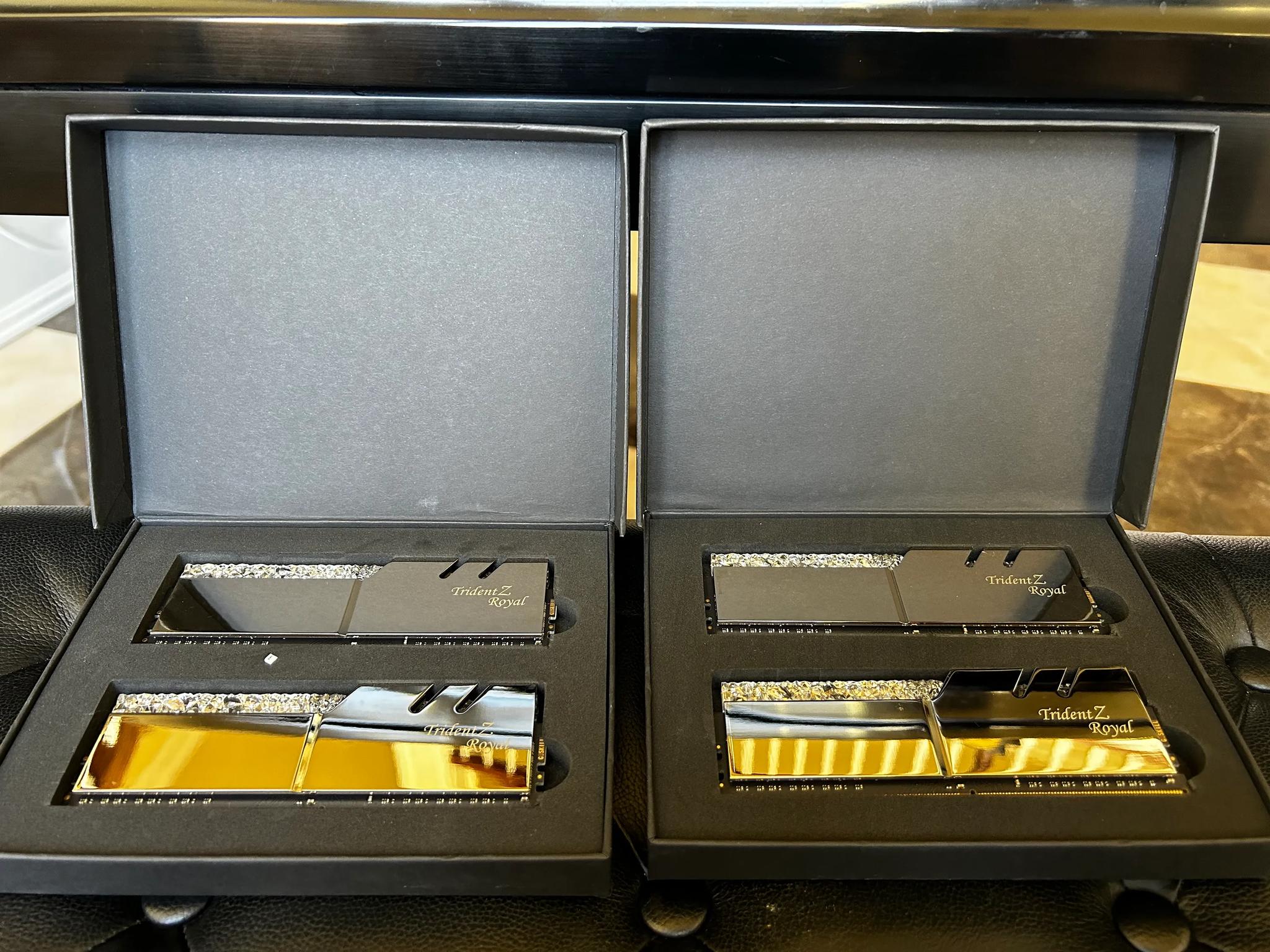 32 Gb Trident Z Royal RGB Memory 3200MGhz CL 16