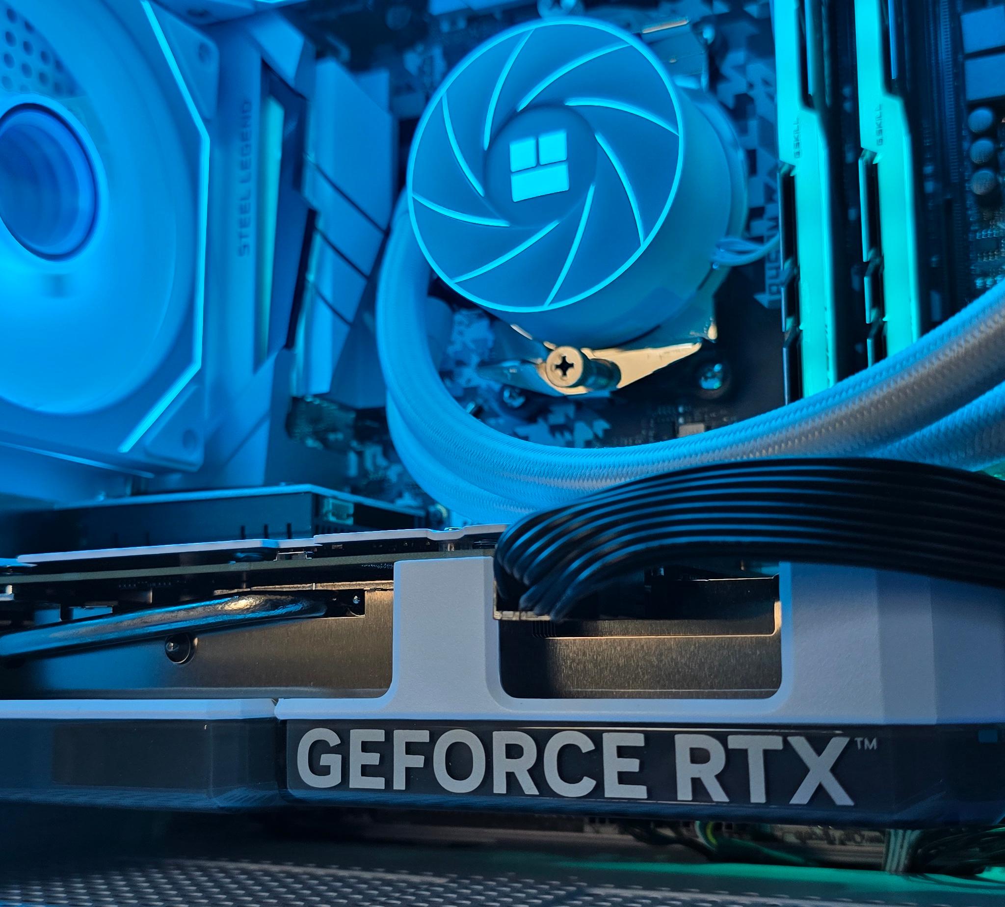 Custom Gaming PC "Glacial Aurora" - Ryzen 5 5600X | RTX 4060 | 32GB RGB RAM