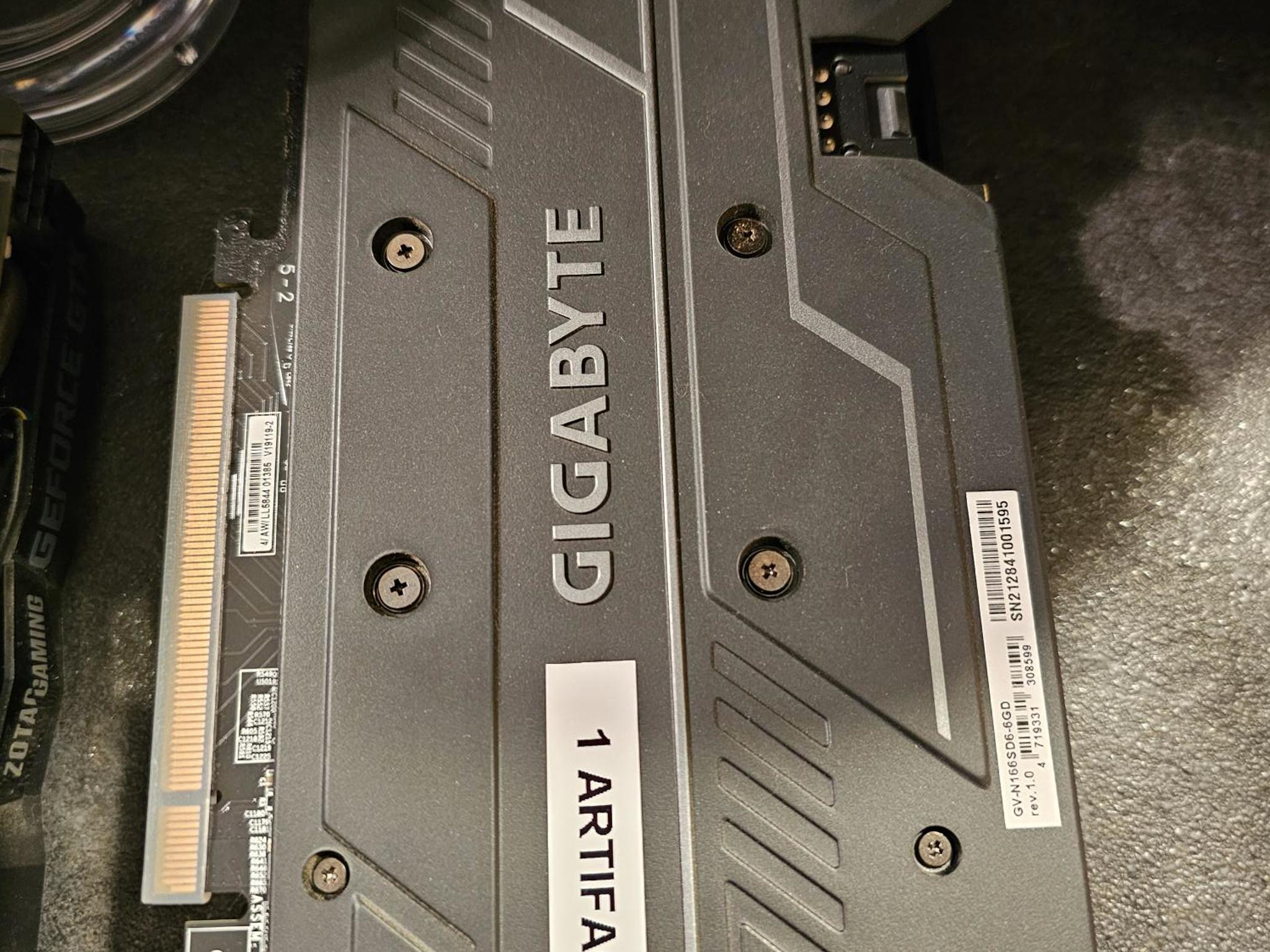 Gigabyte GeForce GTX 1660 Super 6GB - 1 ARTIFACT FOUND