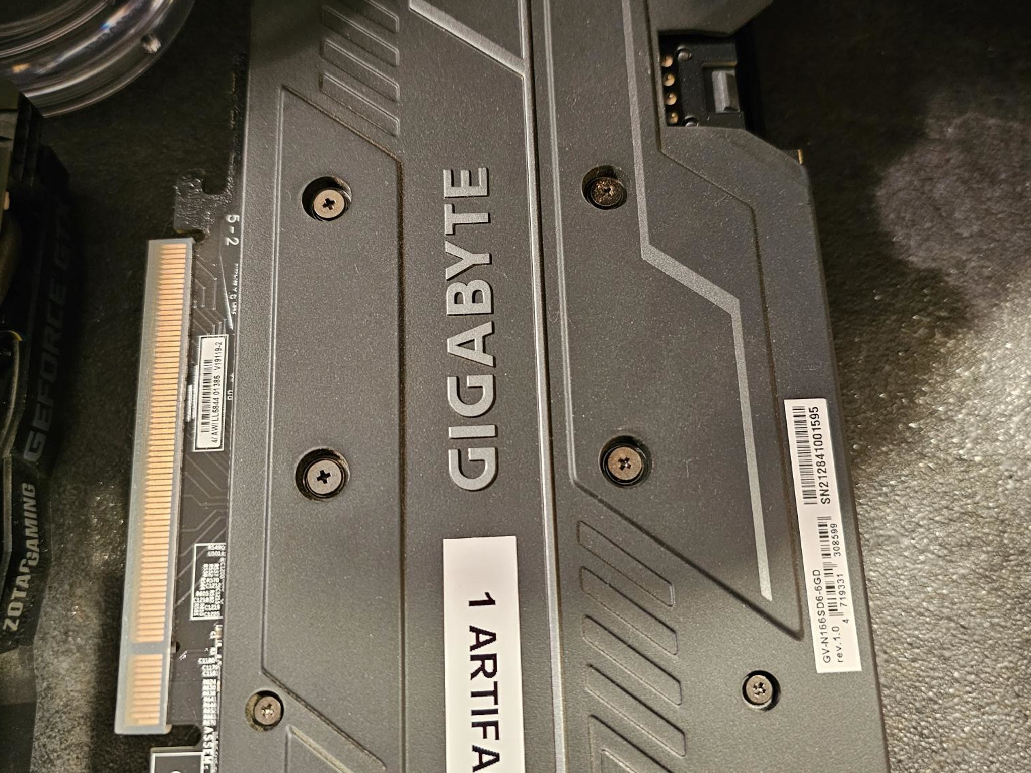 Gigabyte GeForce GTX 1660 Super 6GB - 1 ARTIFACT FOUND