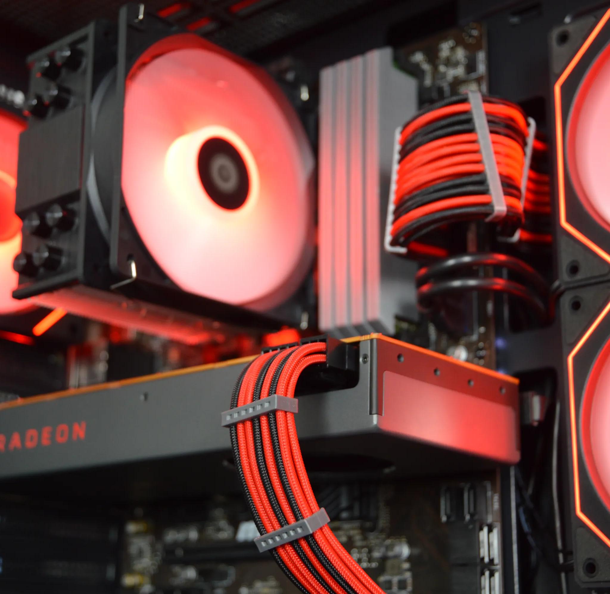 ❤️◻️| RX 5700 8GB | INTEL I7-8700K | 32GB DDR4 RAM | 1TB NVME SSD | Crimson Metal |