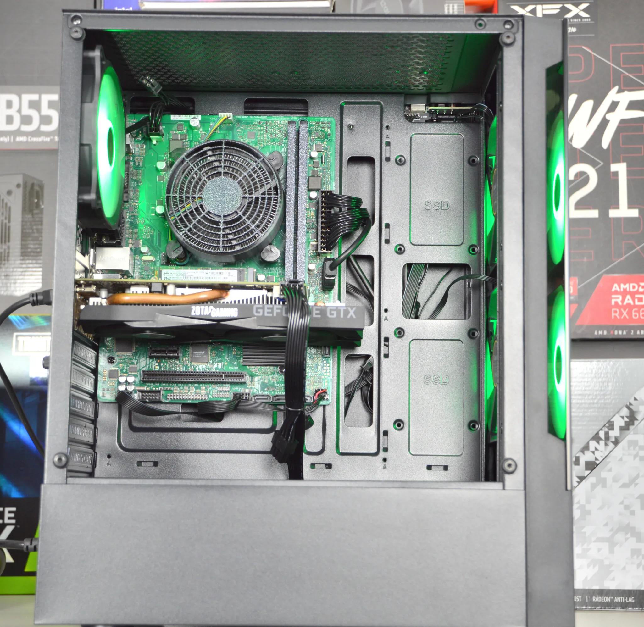 🟩⬛| GTX 1660 6GB | INTEL i5-8400 | 16GB DDR4 RAM | 512 GB NVME SSD | Emerald of Darkness |