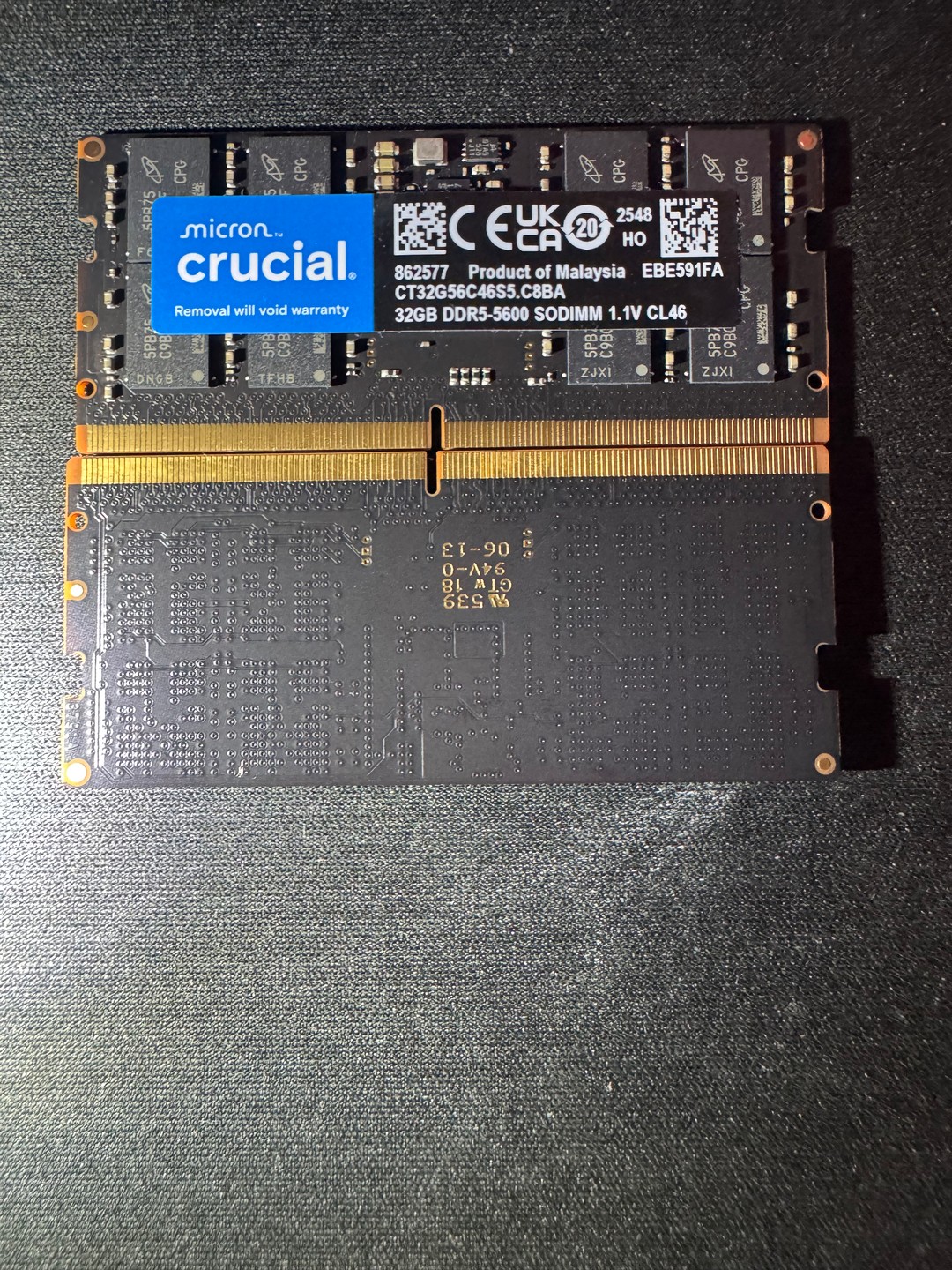 Crucial 64GB DDR5-5600 (2x32GB) SODIMM | Jawa