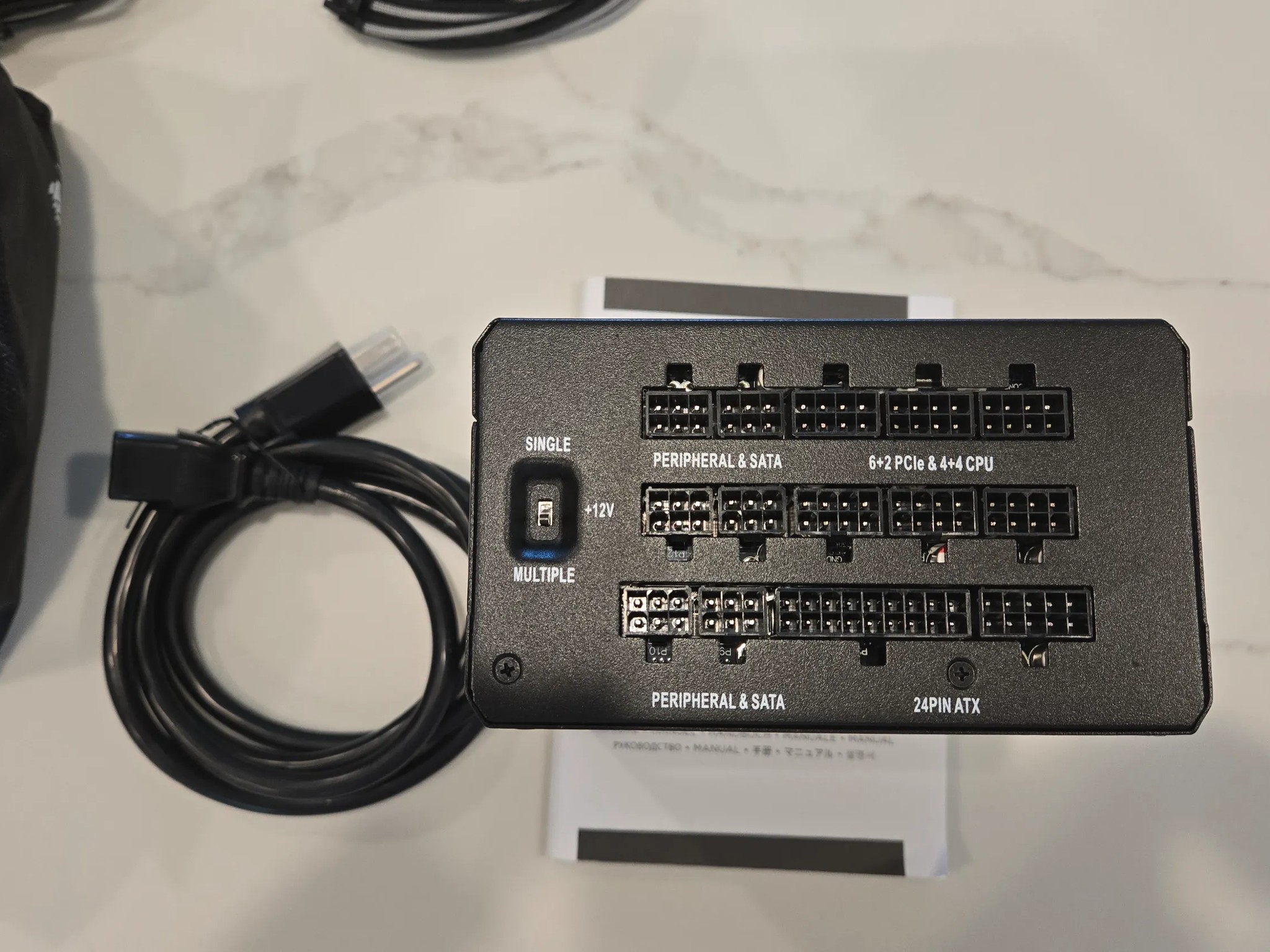 Corsair HX Series HX1000 — 1000 Watt 80 PLUS® PLATINUM Certified Fully Modular PSU
