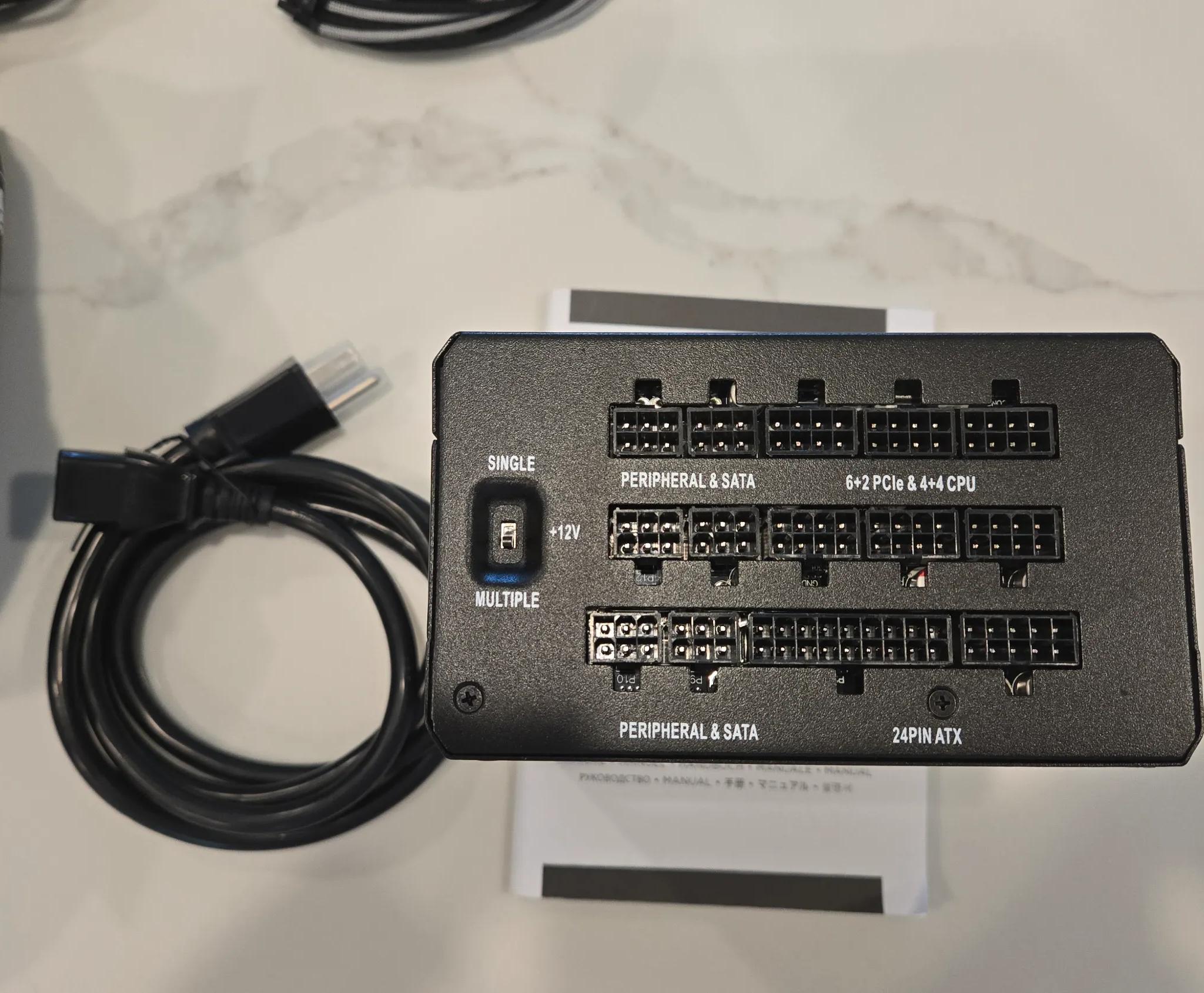 Corsair HX Series HX1000 — 1000 Watt 80 PLUS® PLATINUM Certified Fully Modular PSU