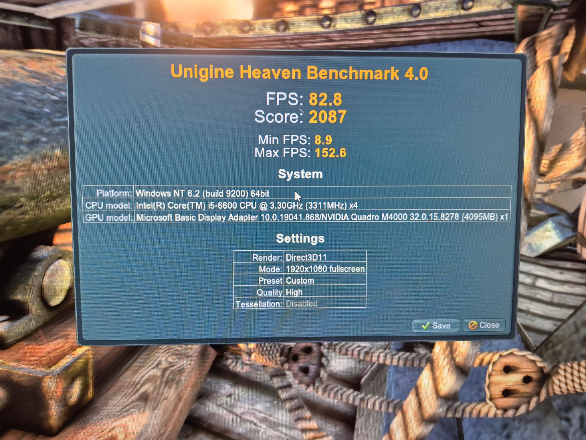 i5-6600, 16GB DDR4, Nvidia 8GB, 512GB SSD