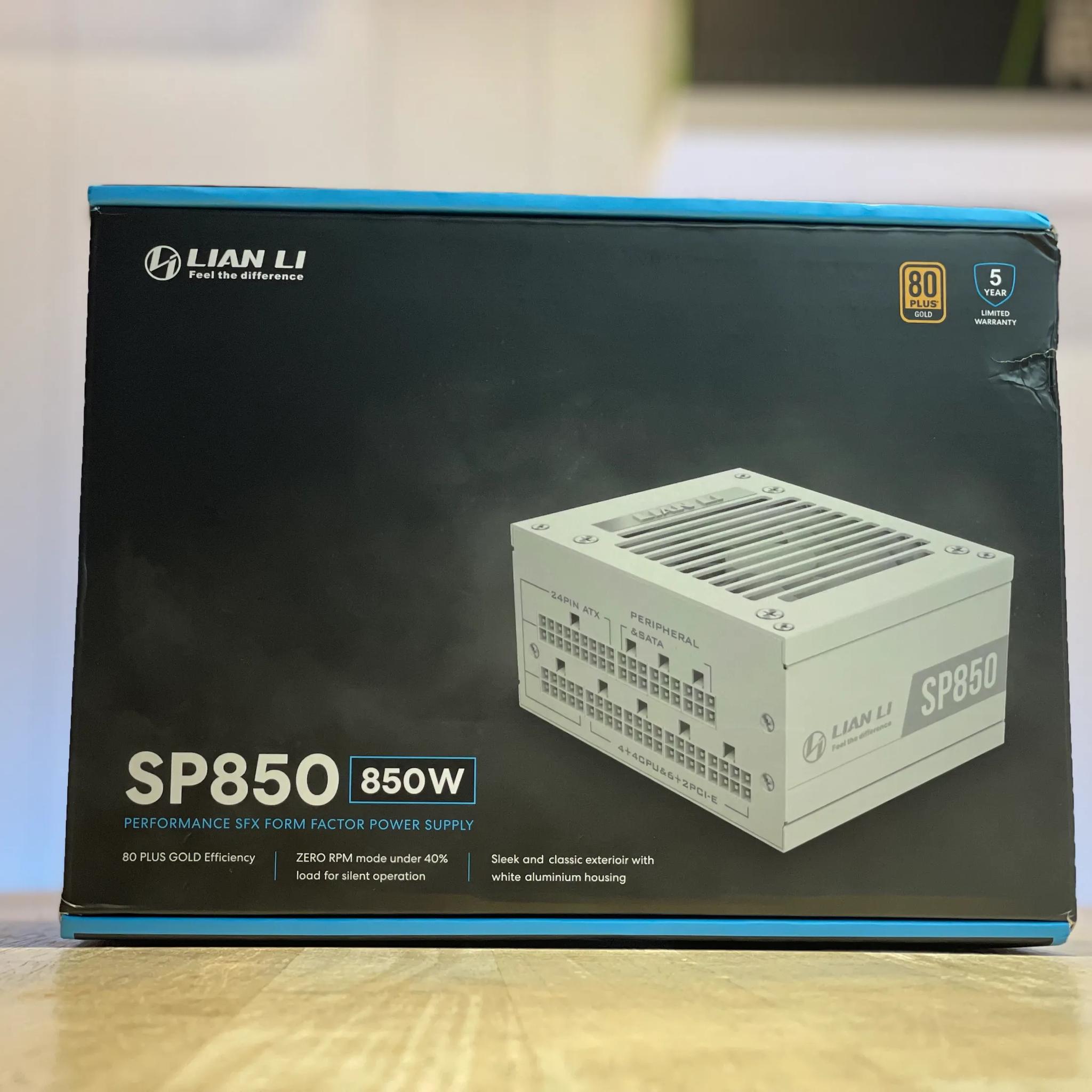 Brand New! Lian Li SP850 80+ Gold SFX White PSU