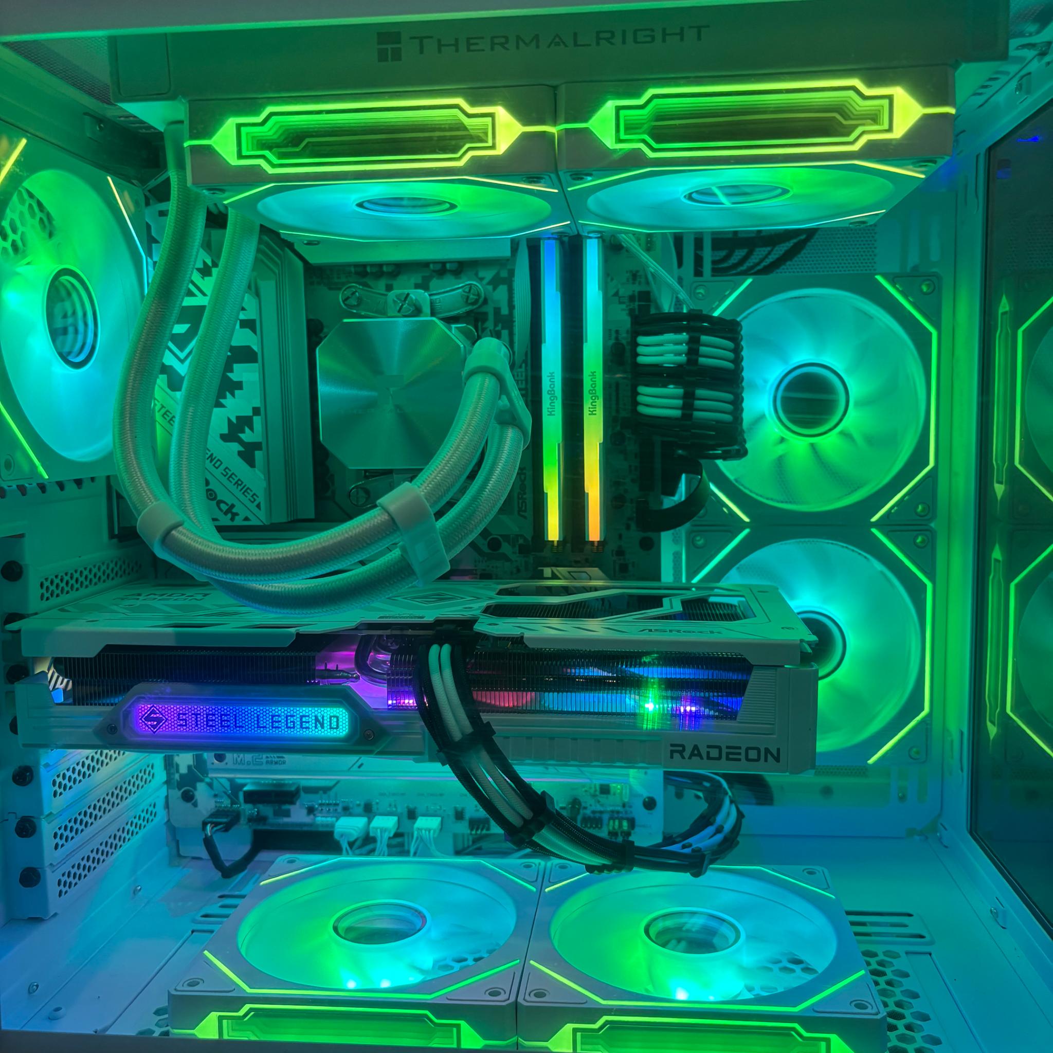 Gaming PC Ryzen 5 7600 RX 9060 XT 16GB 32GB DDR5
